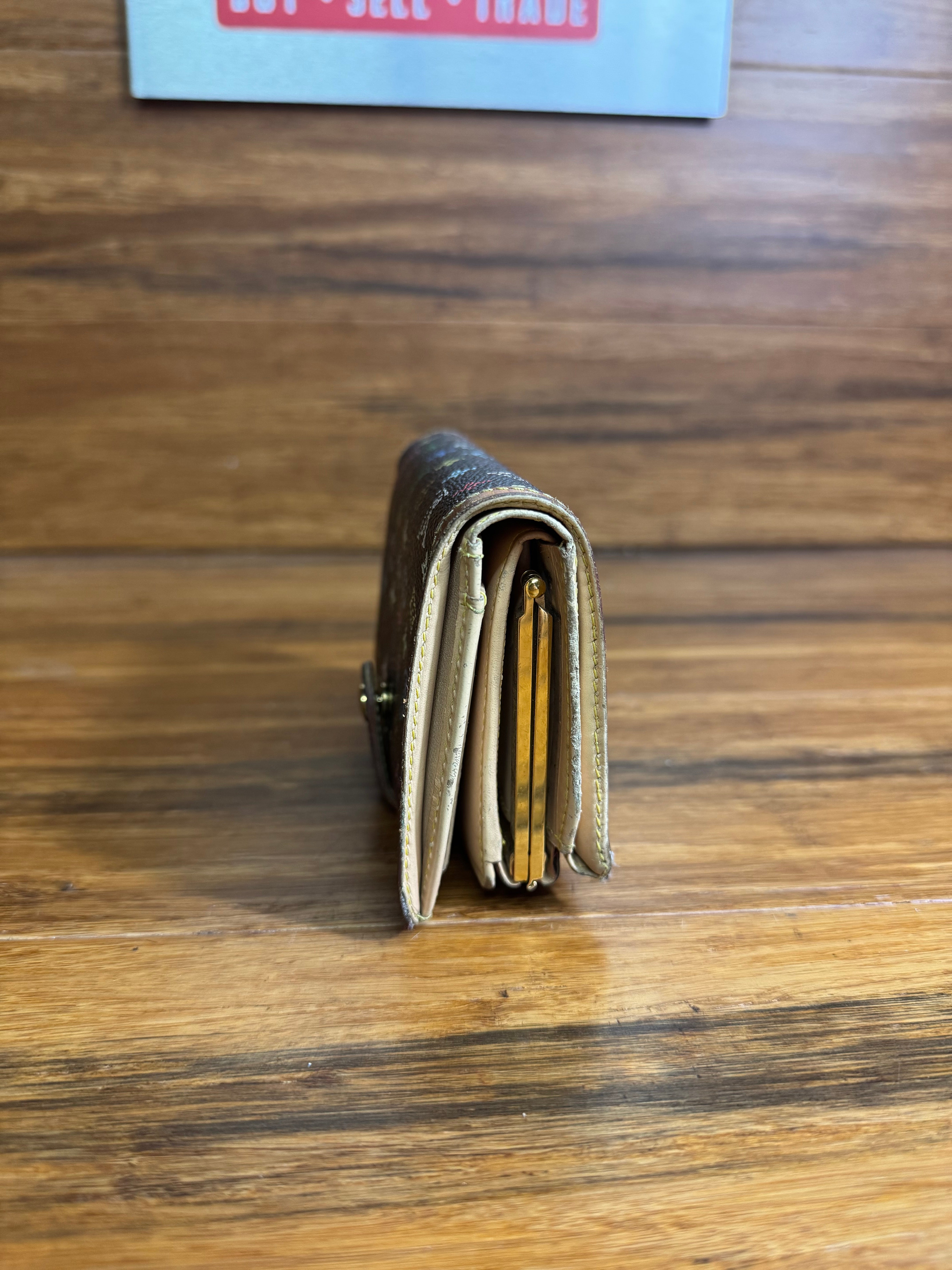 Louis Vuitton monogram Mutlicolor Portefeuille Viennois Wallet