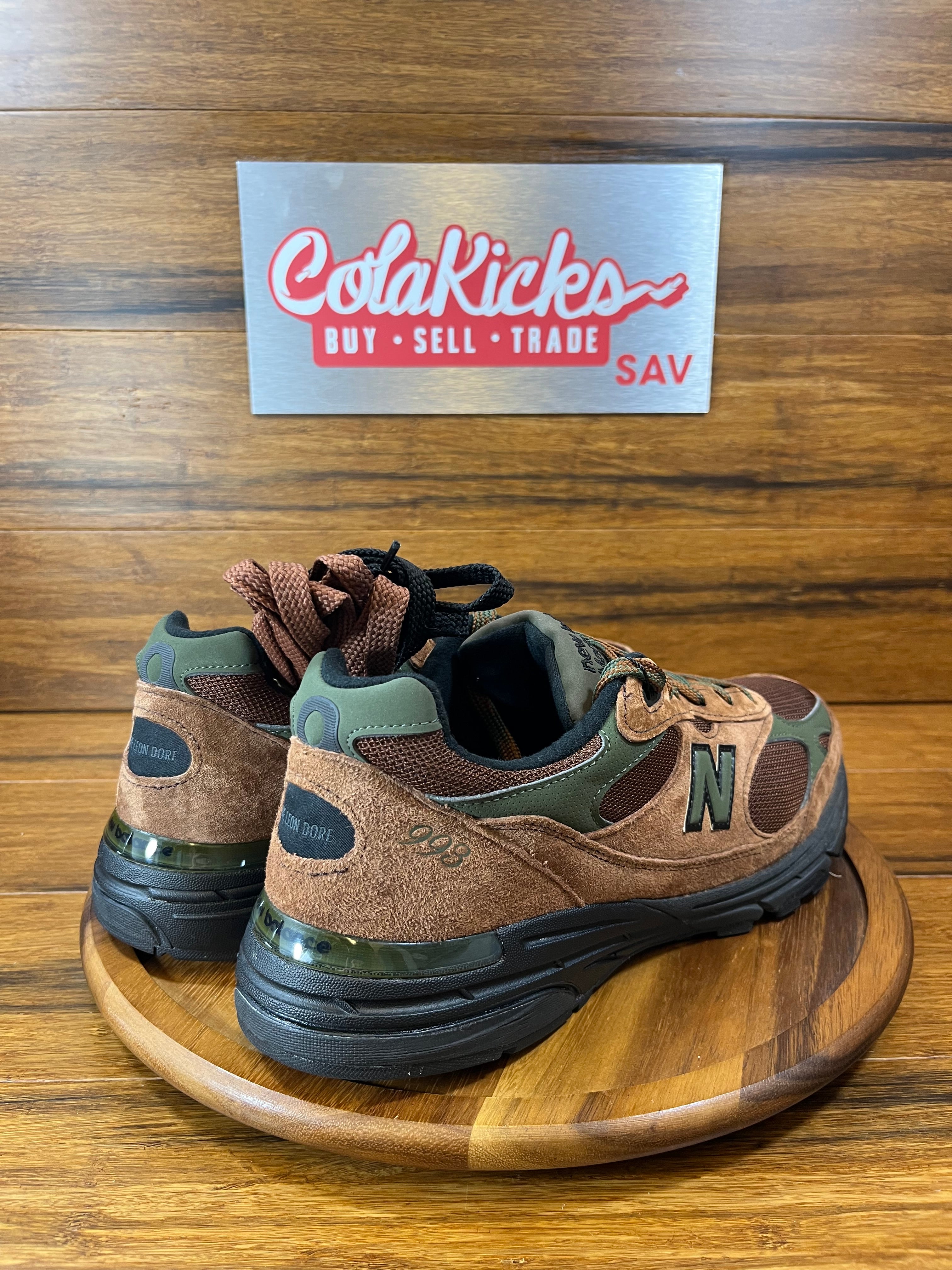 New Balance 993 Aime Leon Dore Brown