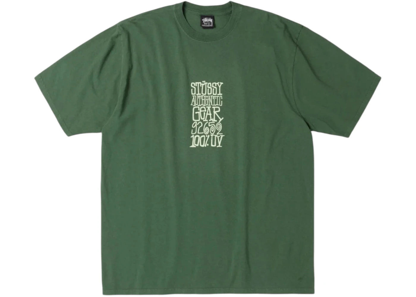 Stussy Authentic Gear Pigment Dyed Tee Pine