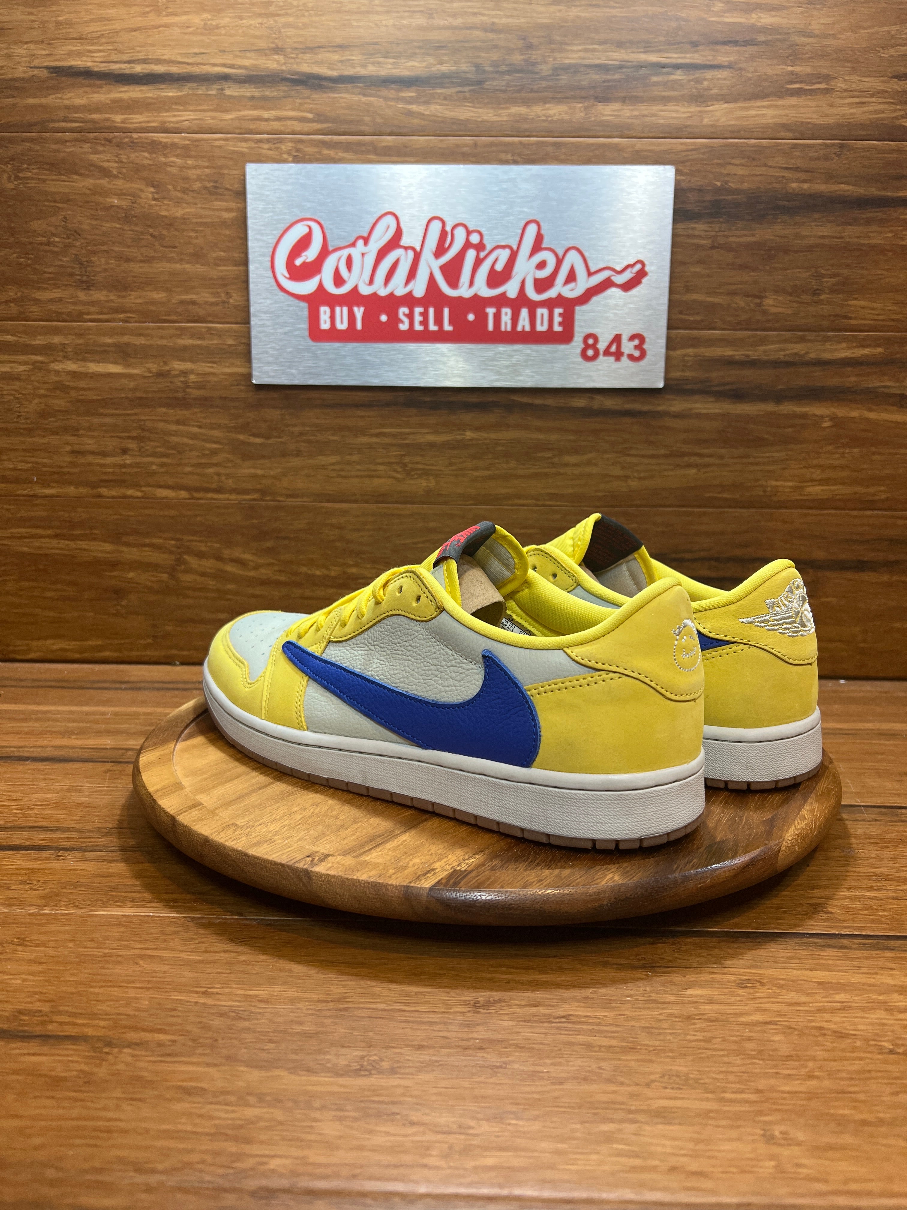 Jordan 1 Retro Low OG SP Travis Scott Canary (Women's)
