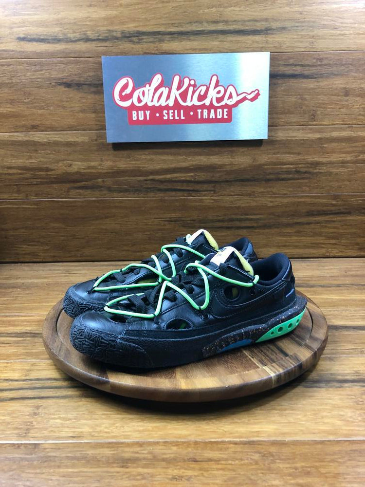 Nike Blazer Low Off-White Black Electro Green