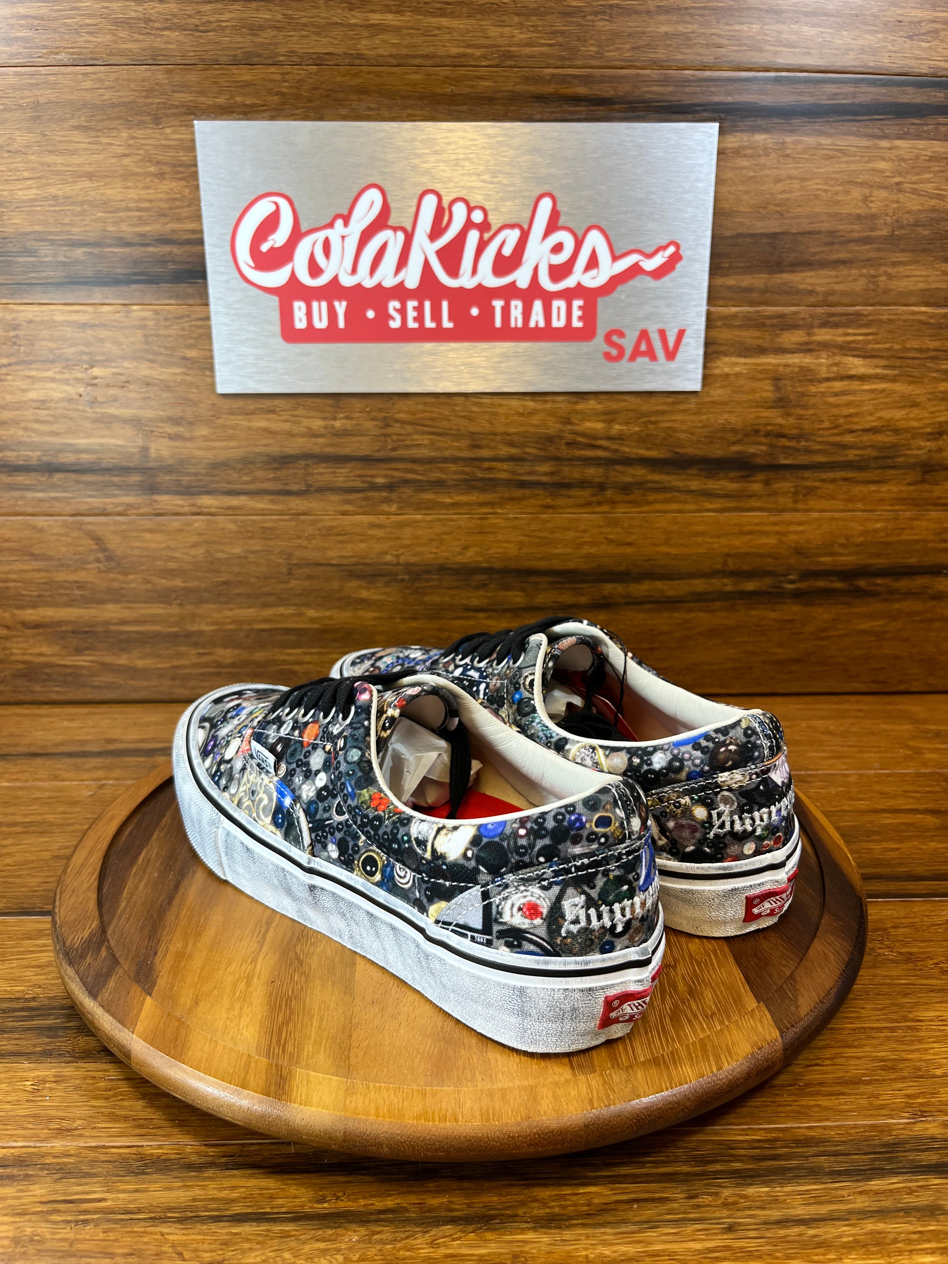 Vans Era Supreme x Mike Kelley Grey