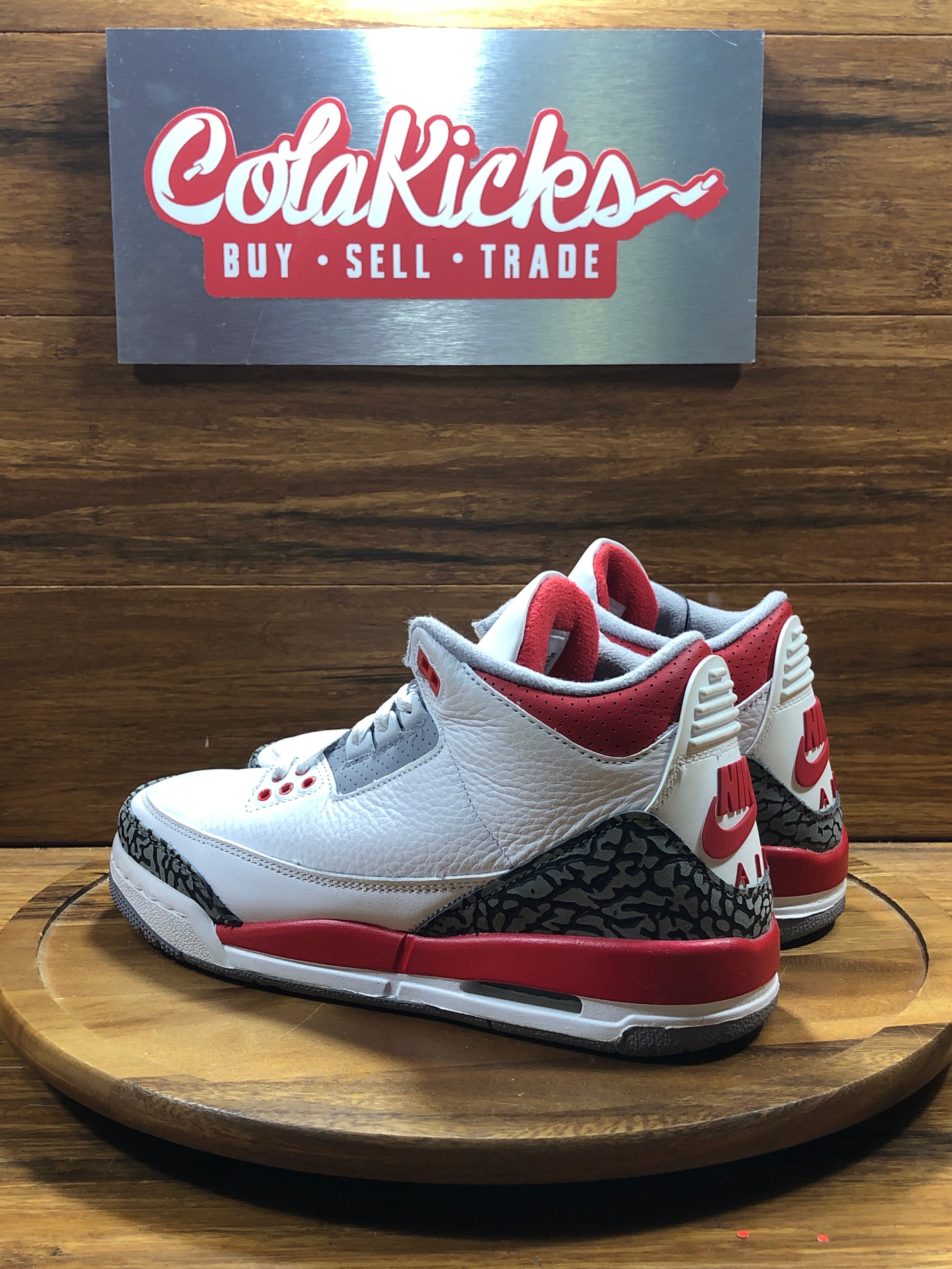 Jordan 3 Retro Fire Red (2022) (GS)