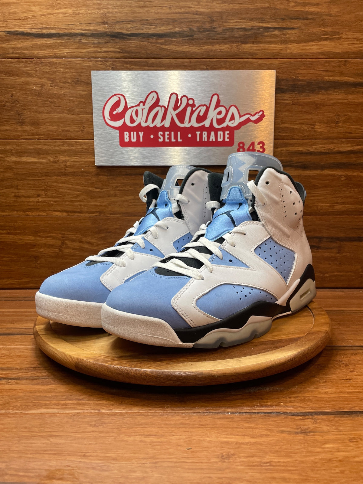 Jordan 6 Retro UNC White