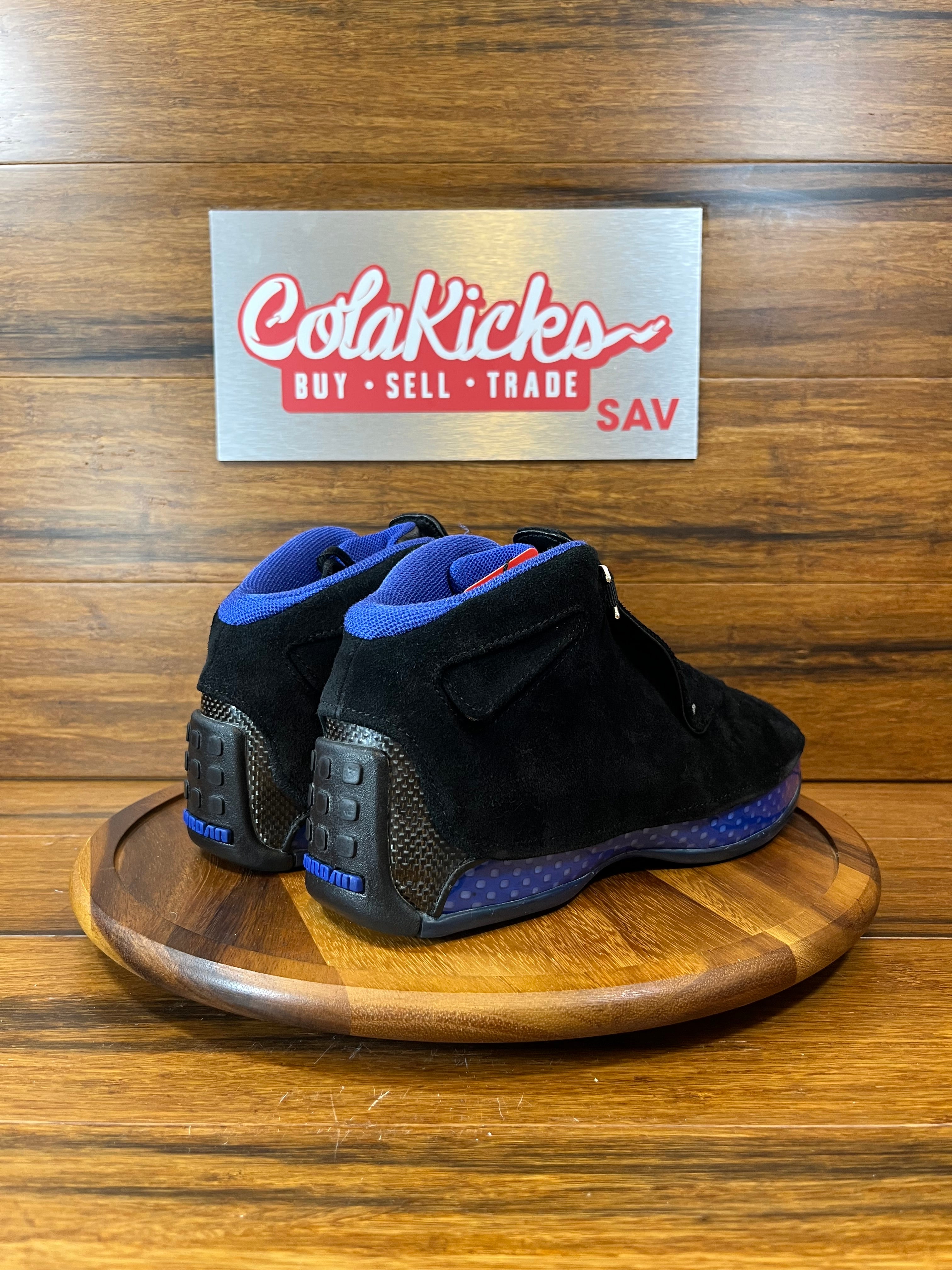 Jordan 18 Retro Black Sport Royal (2018)
