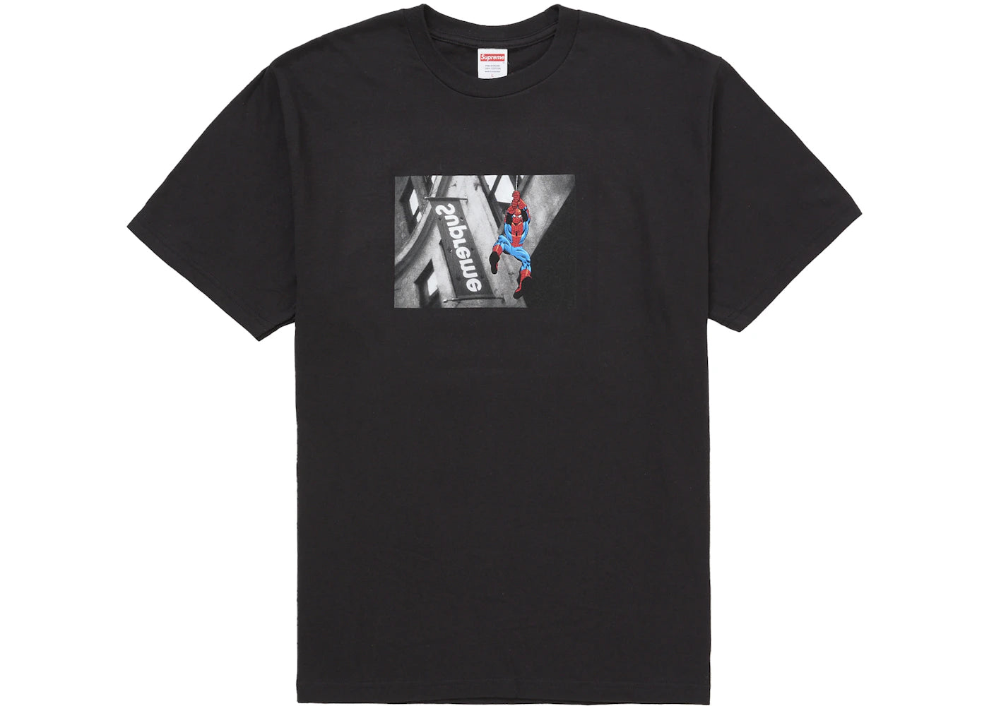 Supreme Spider-Man Tee Black