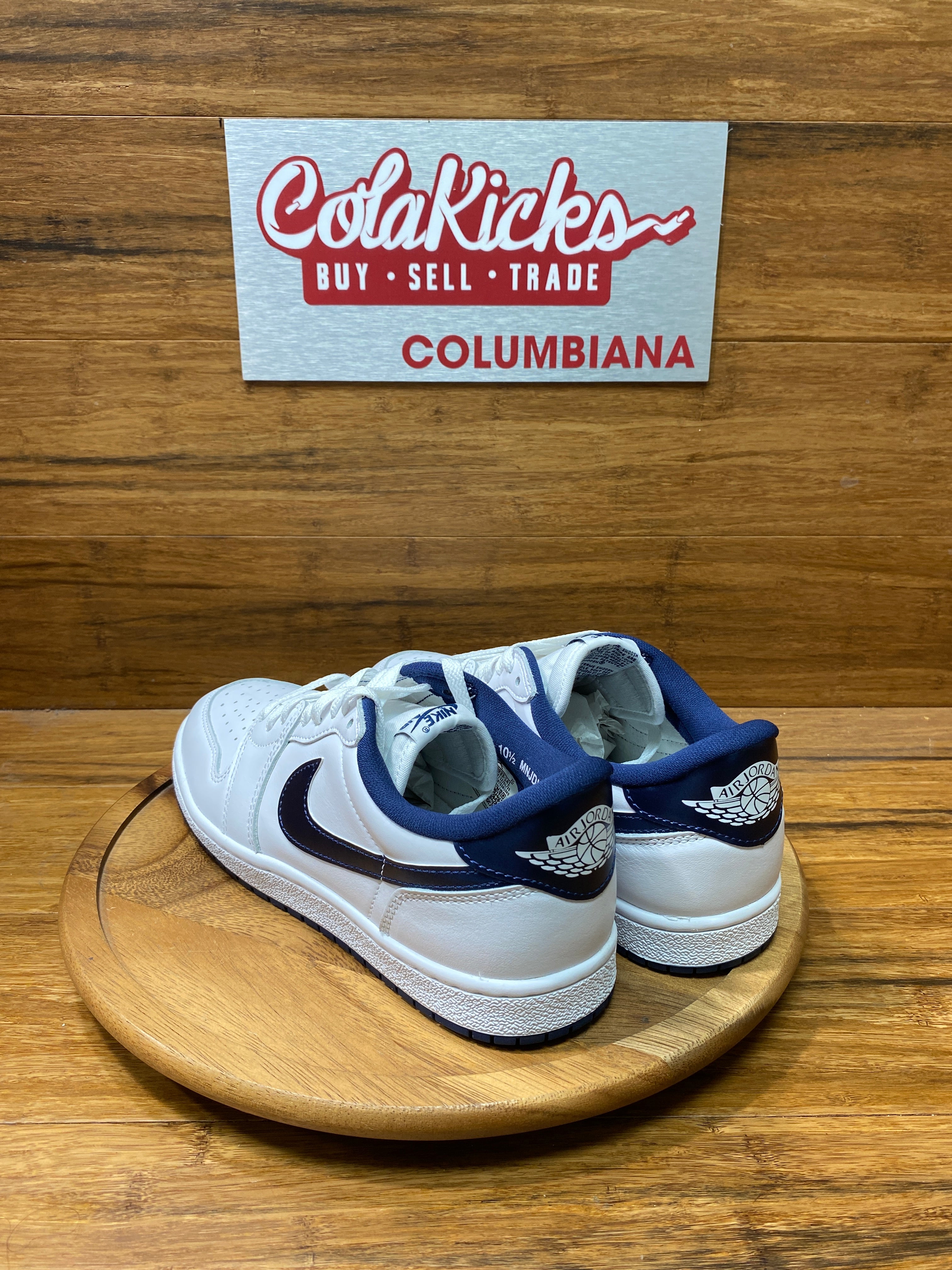 Jordan 1 Retro Low '85 Metallic Blue