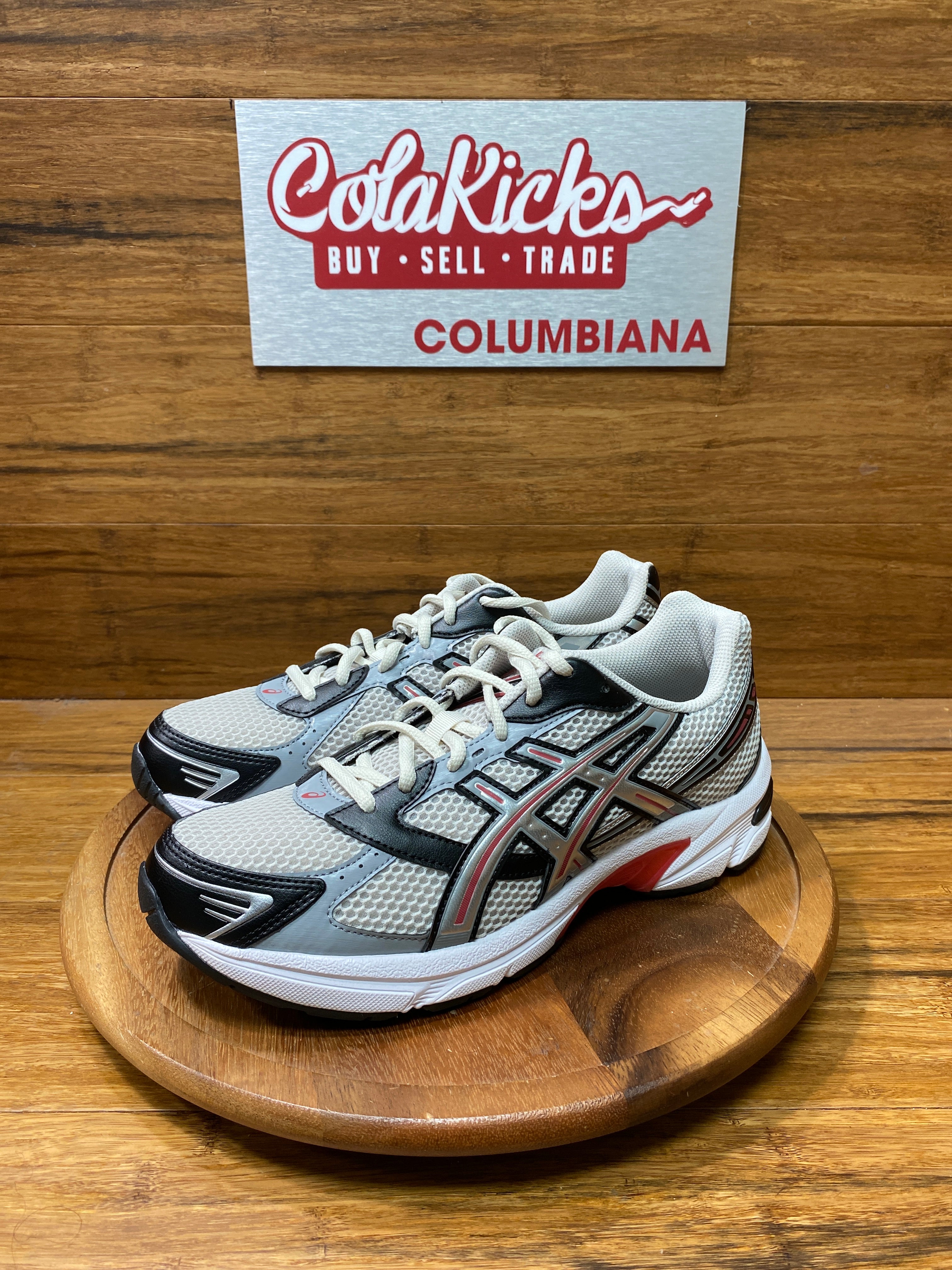 ASICS Gel-1130 Smoke Grey Pure Silver Red