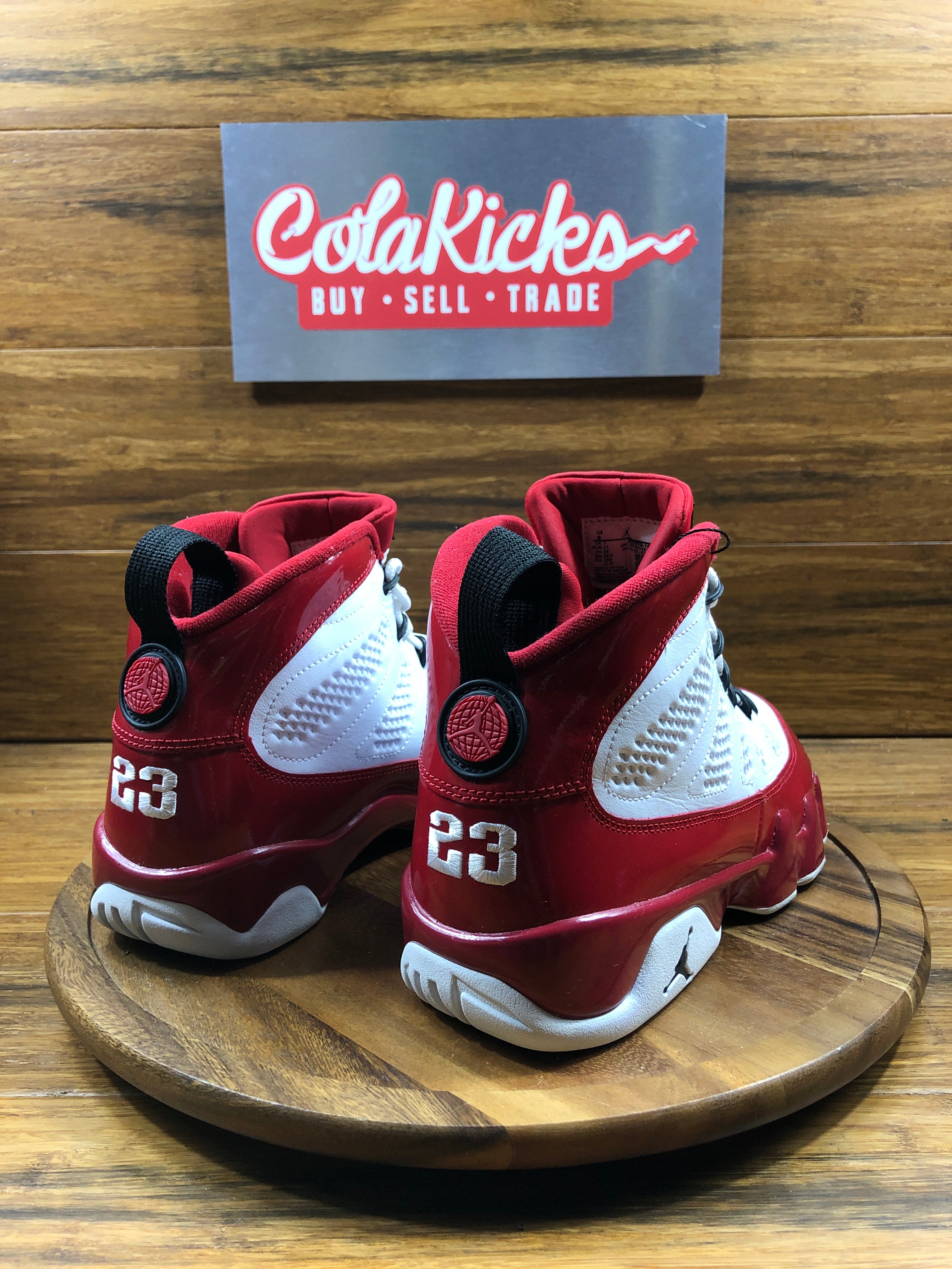 Jordan 9 Retro White Gym Red