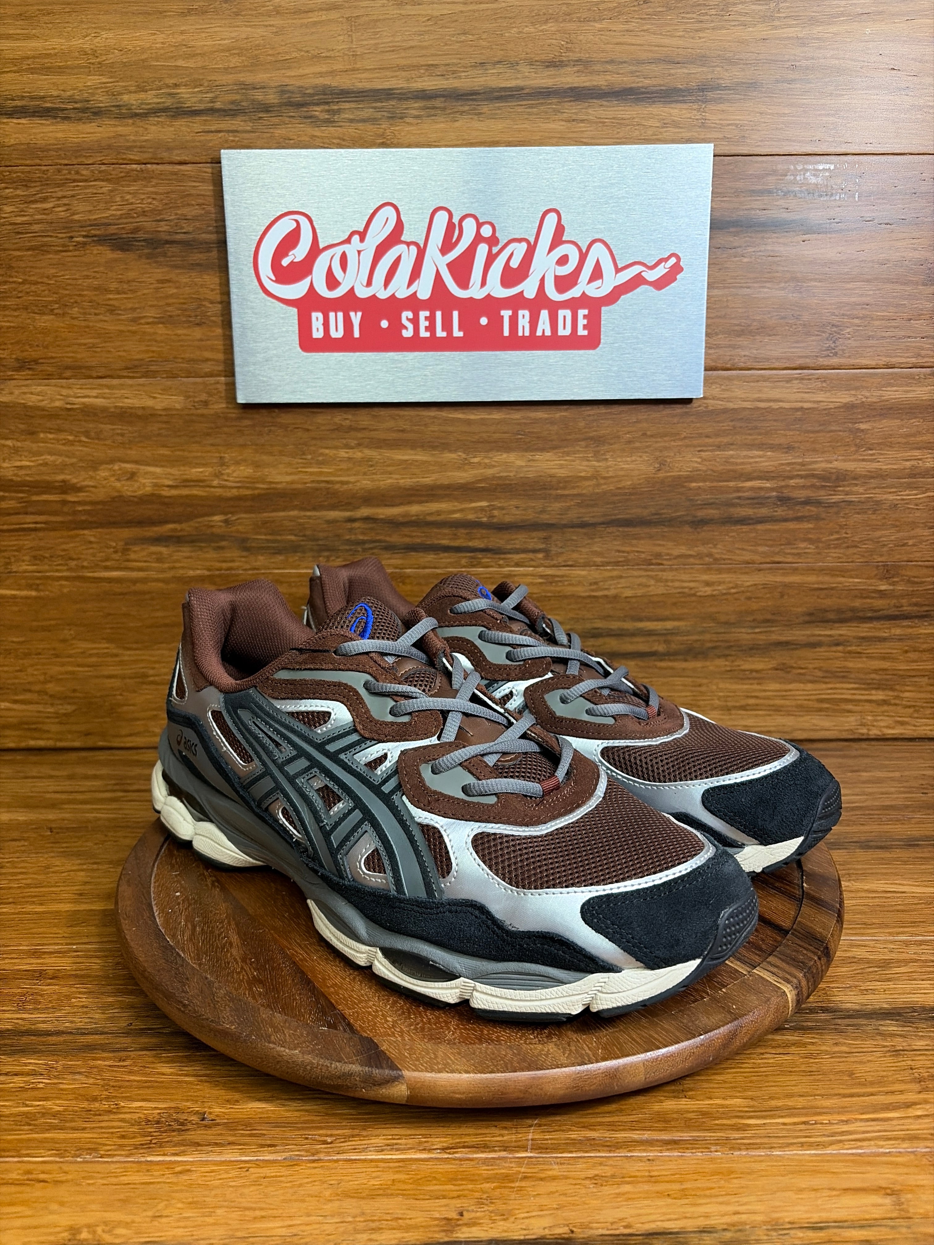 ASICS Gel-NYC Reddish Brown Steeple Grey