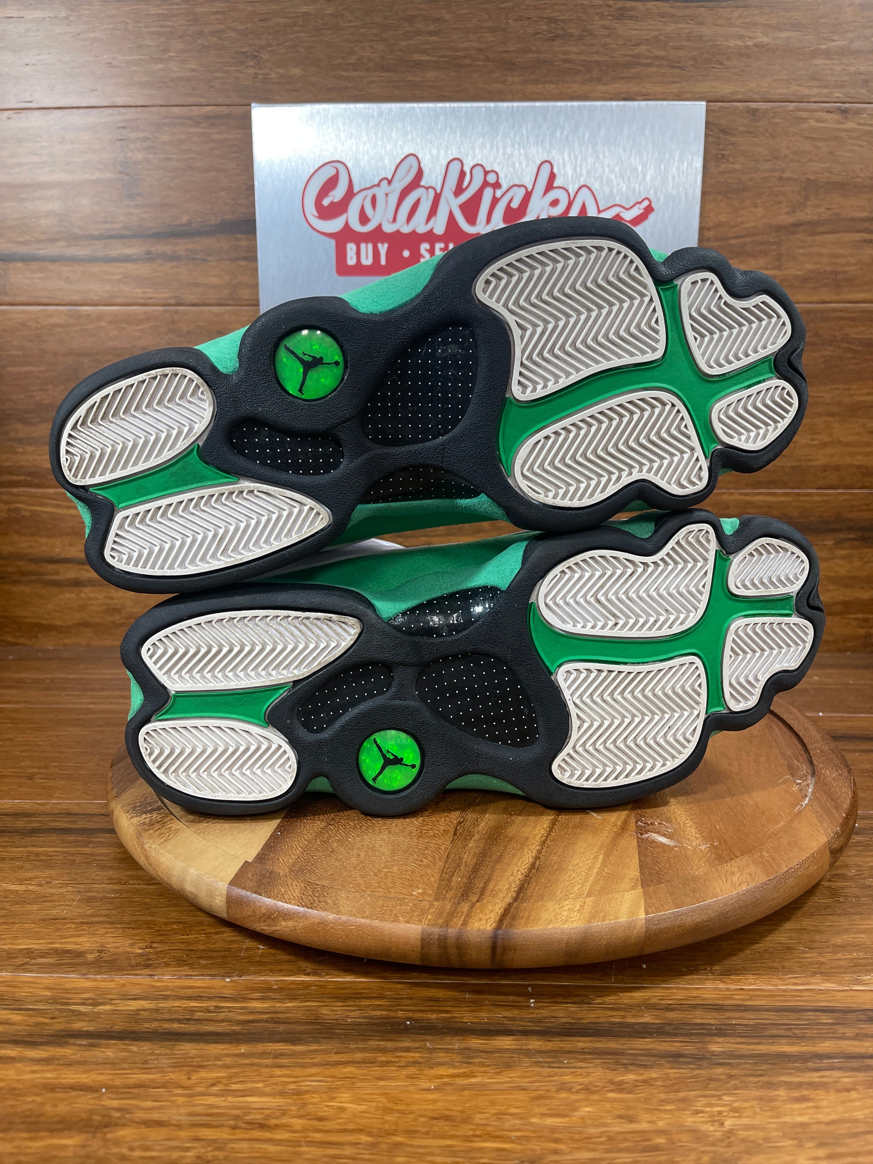 Jordan 13 Retro White Lucky Green