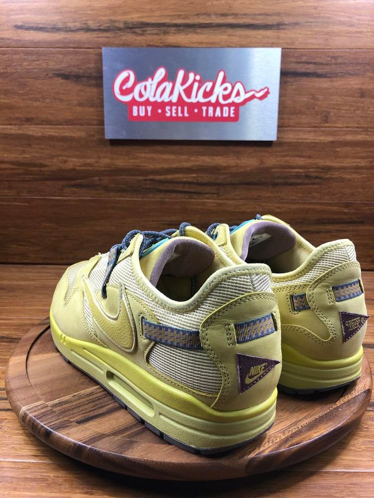 Nike Air Max 1 Travis Scott Cactus Jack Saturn Gold