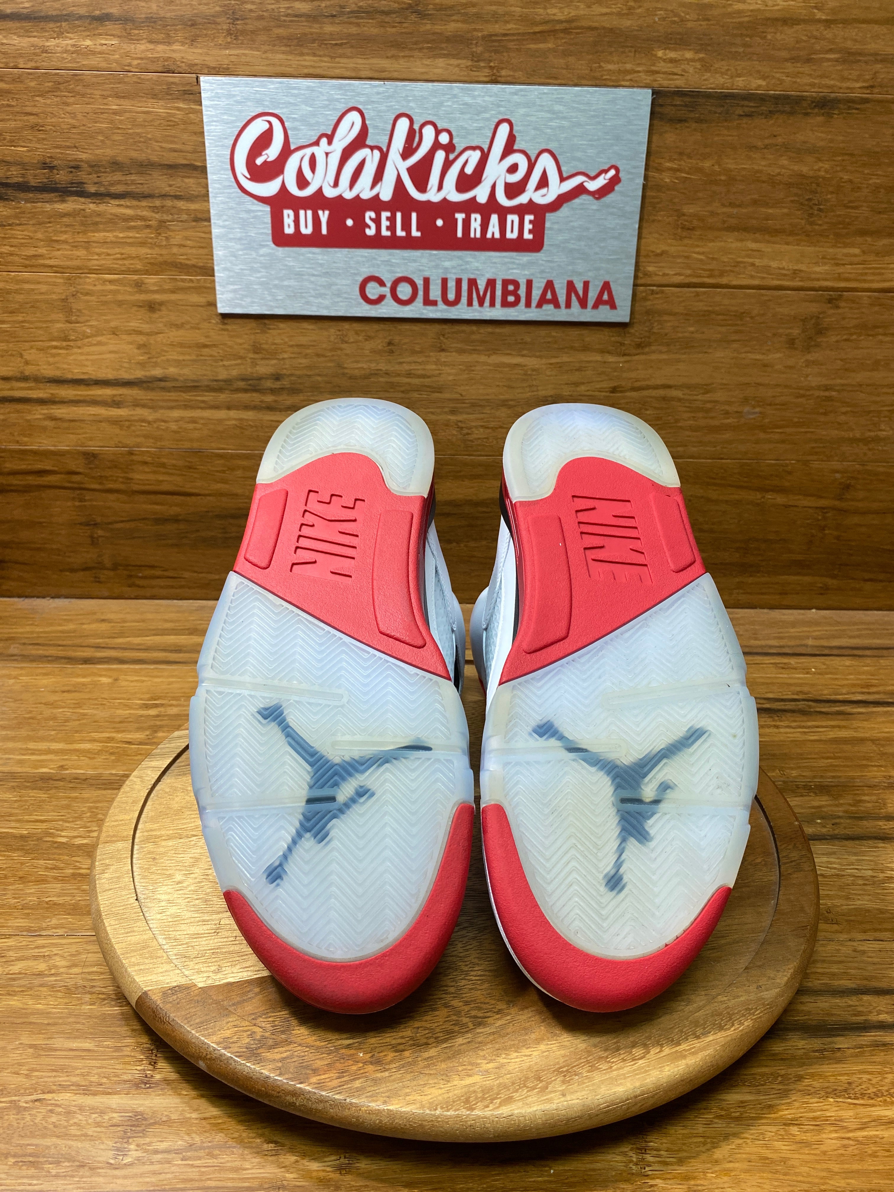 Jordan 5 Retro Fire Red Black Tongue (2025)