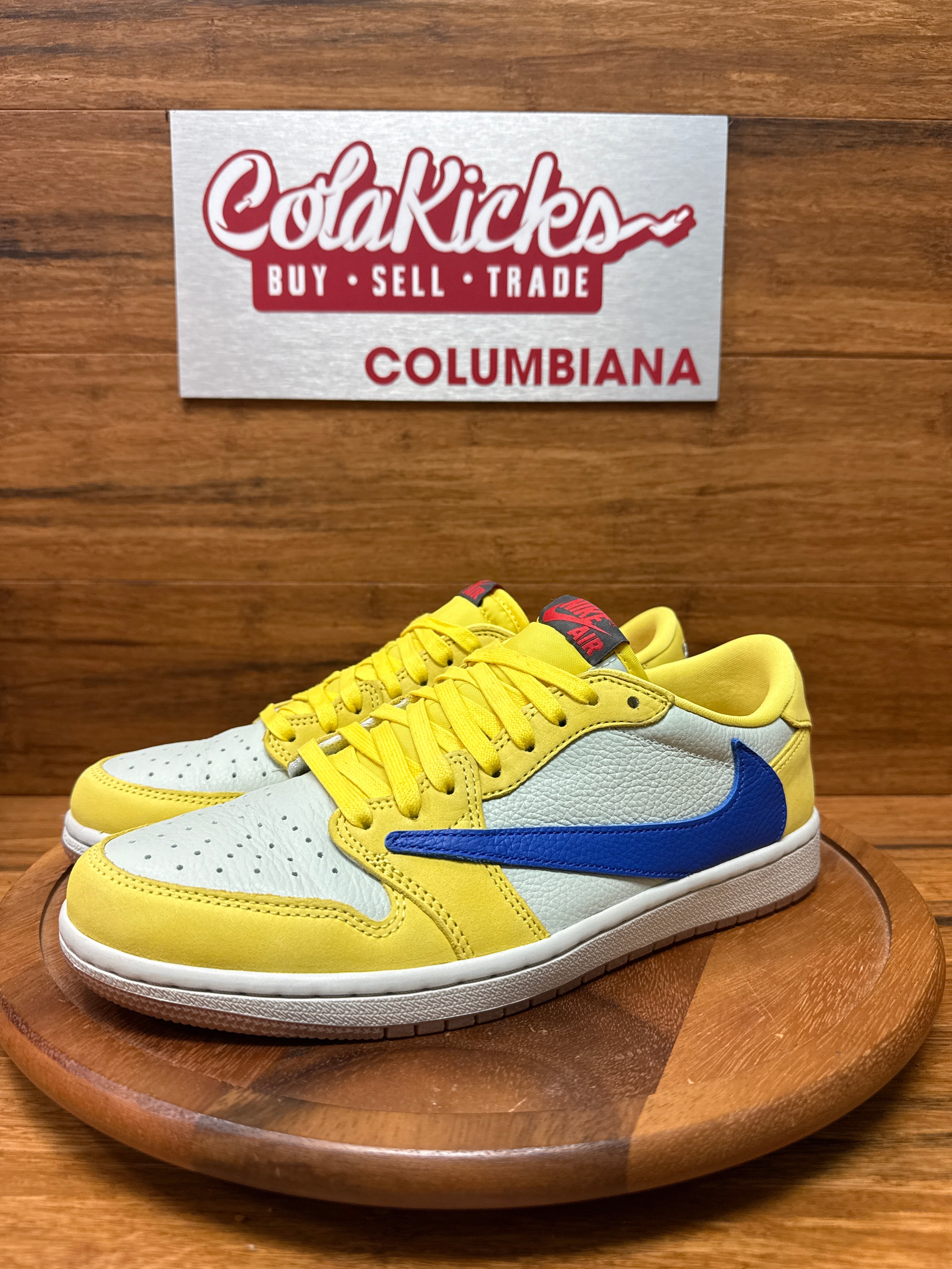 Jordan 1 Retro Low OG SP Travis Scott Canary (Women's)