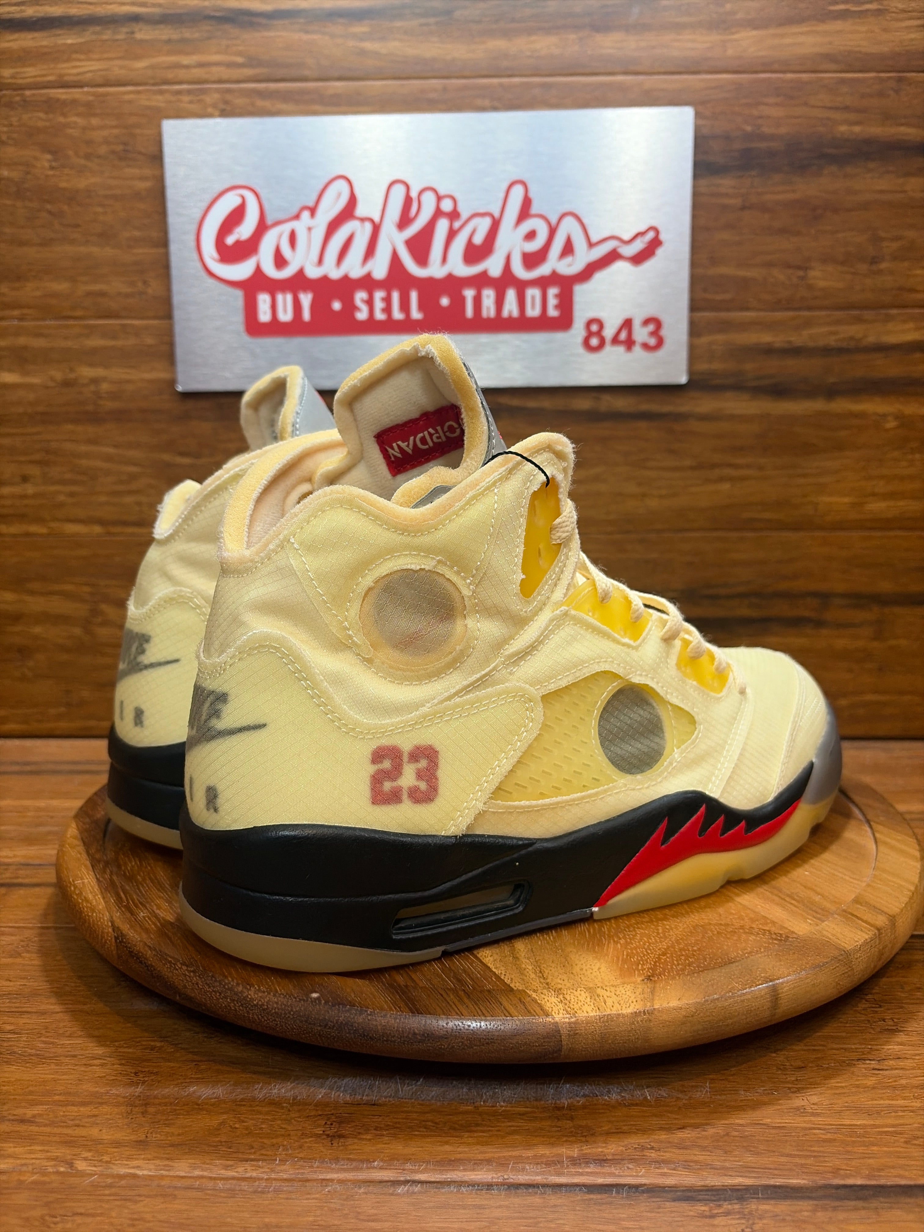 Jordan 5 Retro Off-White Sail