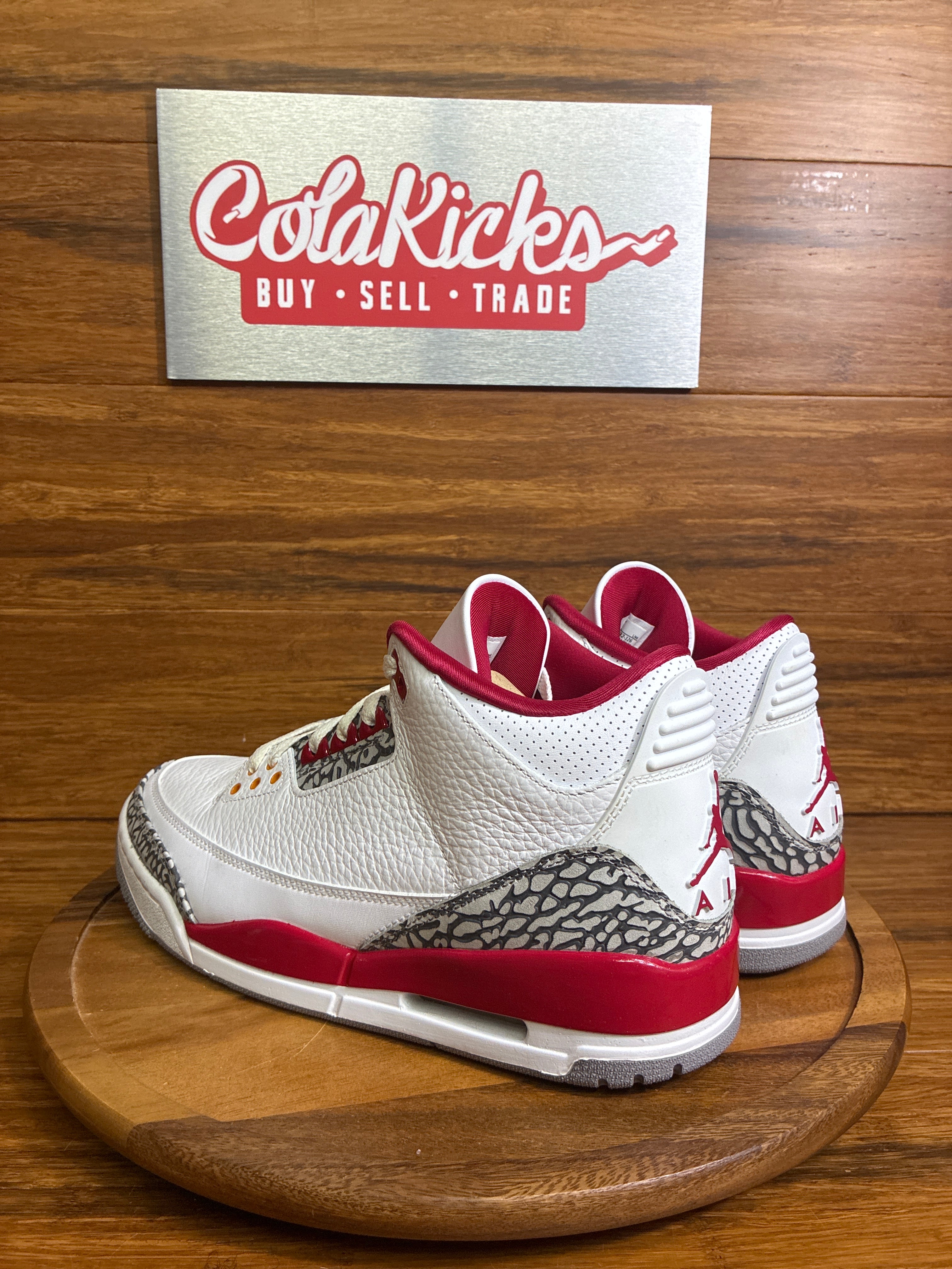 Jordan 3 Retro Cardinal Red