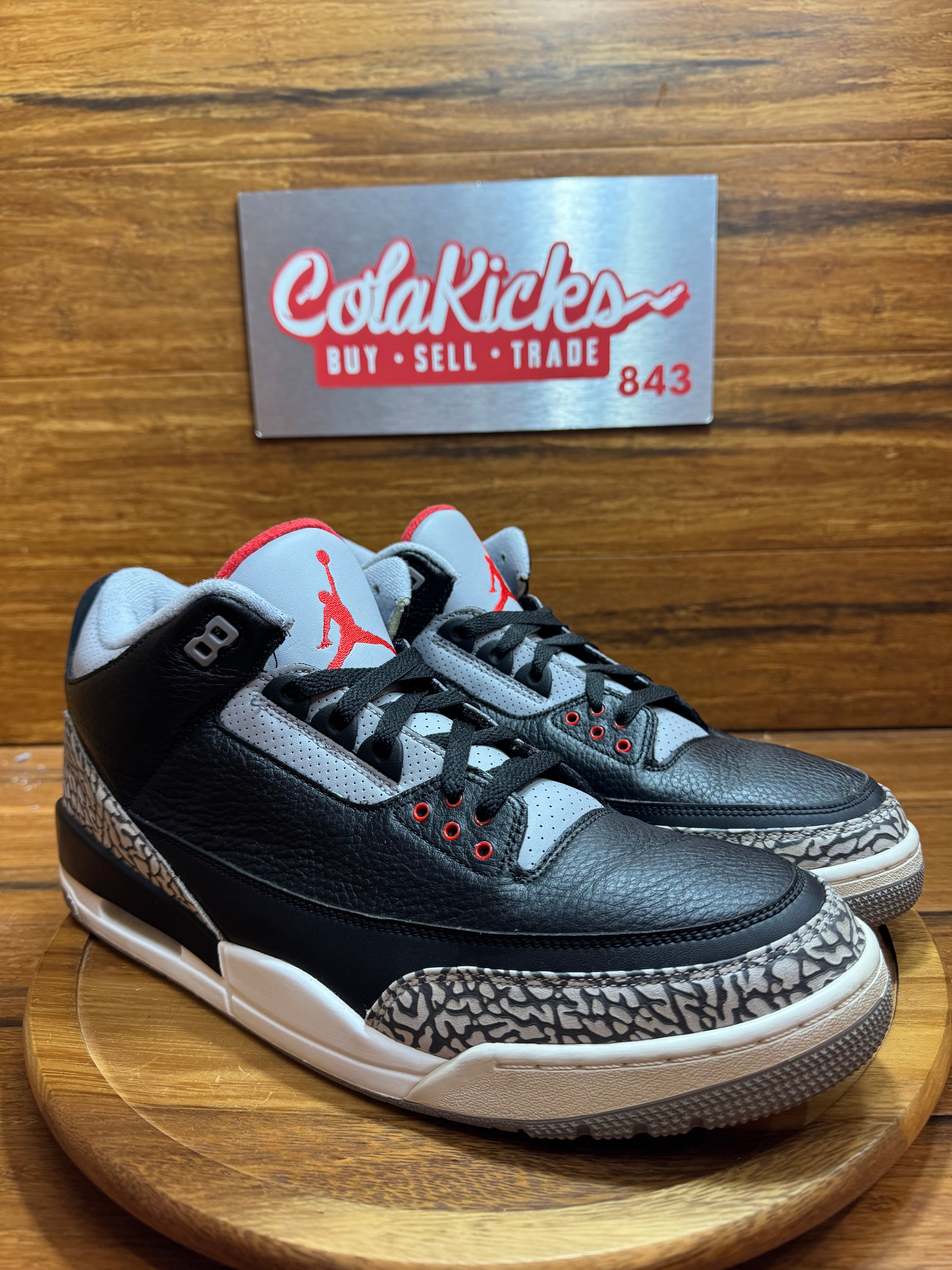 Jordan 3 Retro Black Cement (2018)