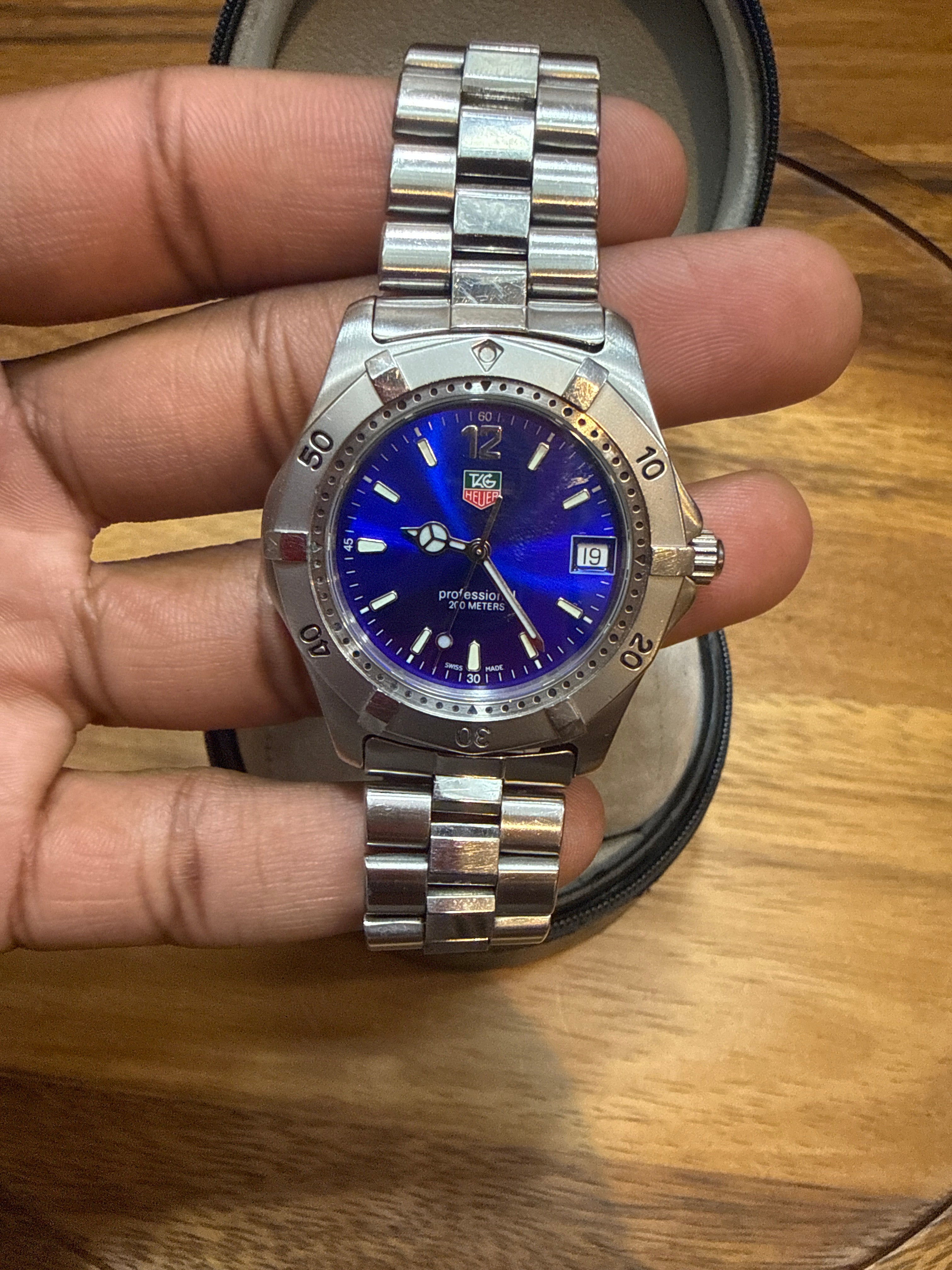 Tag Heuer Professional 200 Meter Blue Dial
