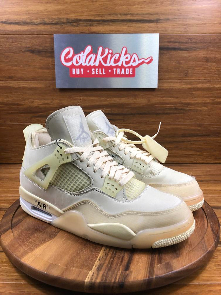 Jordan 4 Retro Off-White Sail (W)