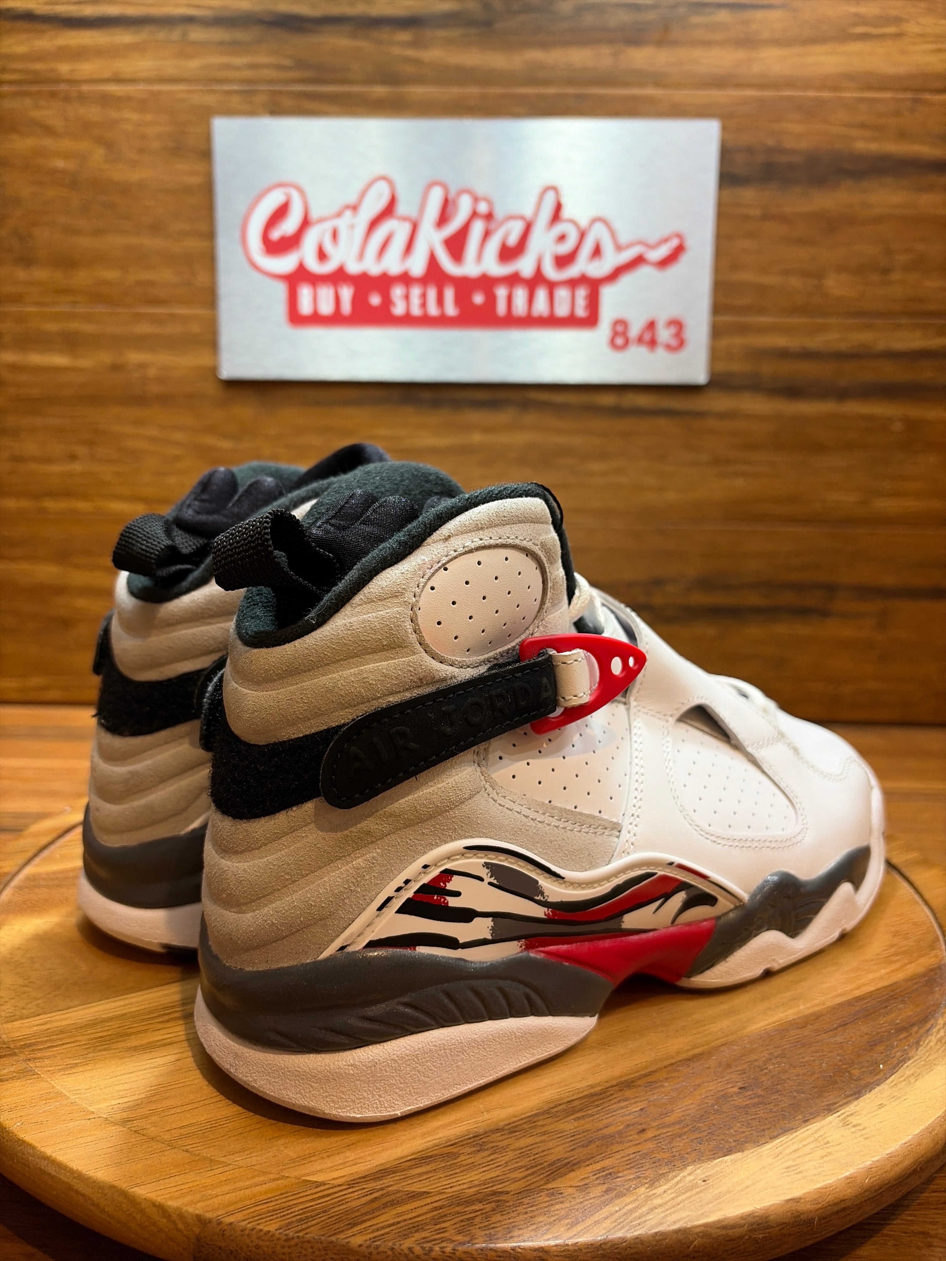 Jordan 8 Retro White True Red (2025)