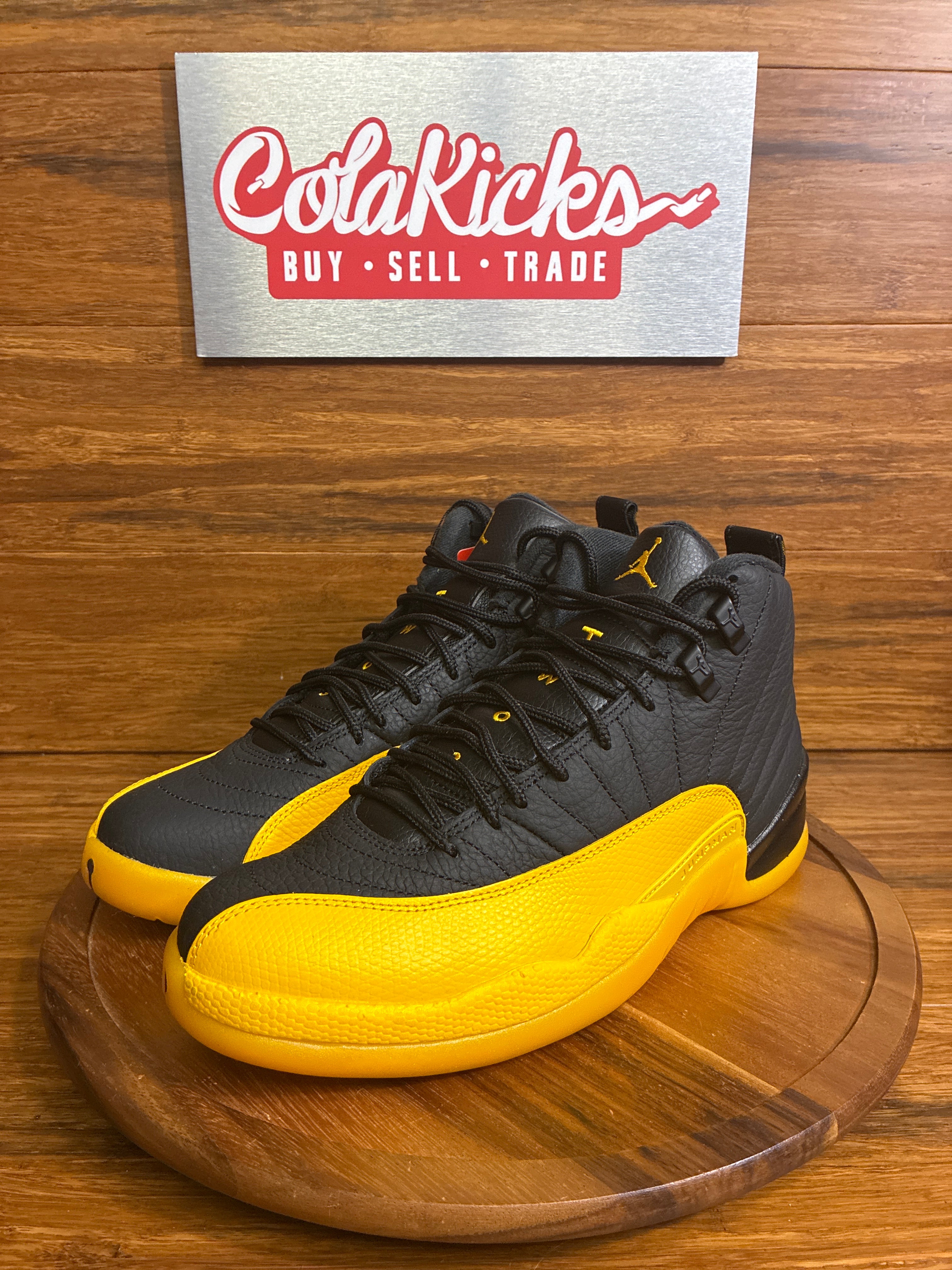 Jordan 12 Retro Black University Gold