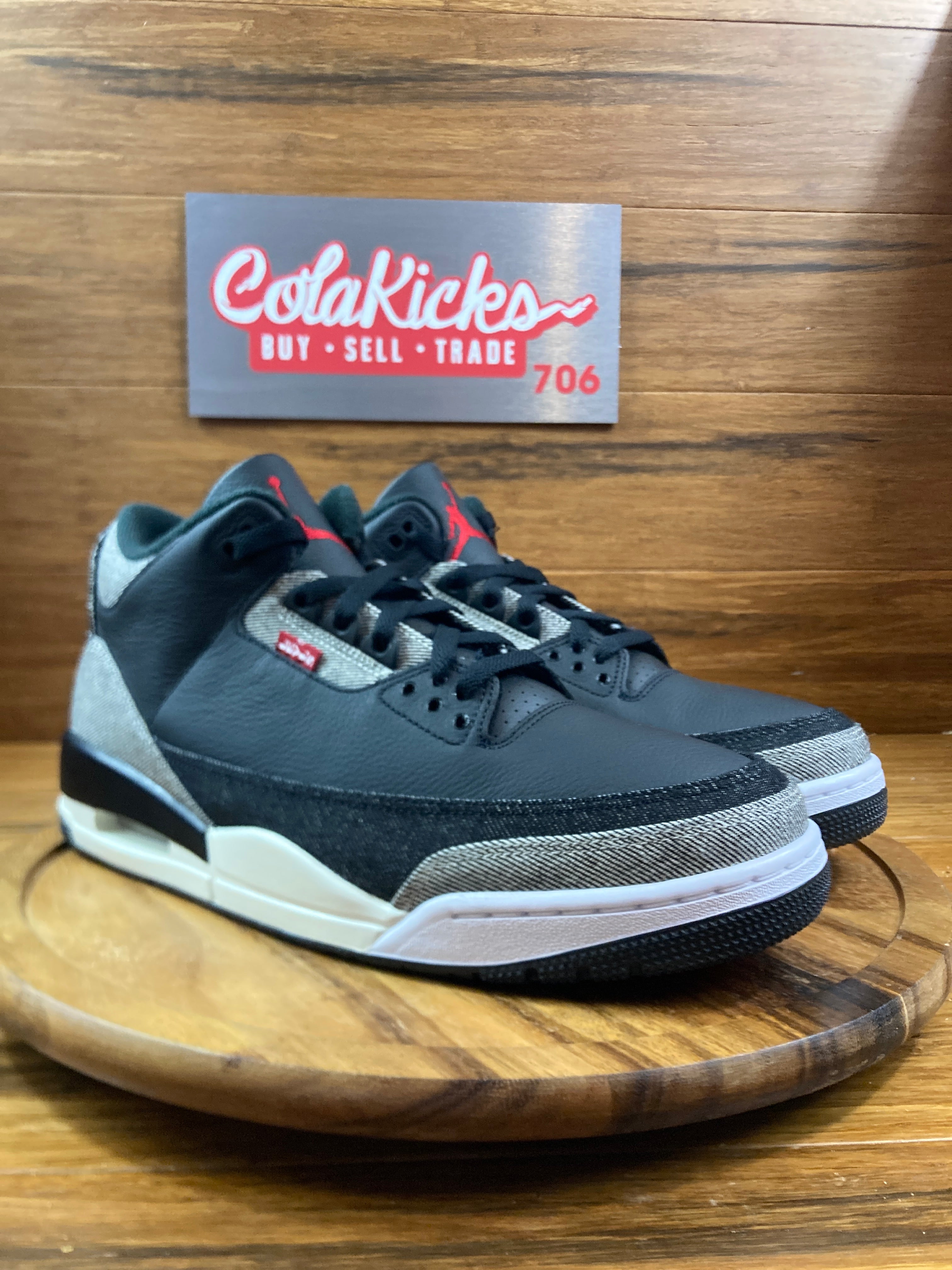 Jordan 3 Retro Levi’s Black