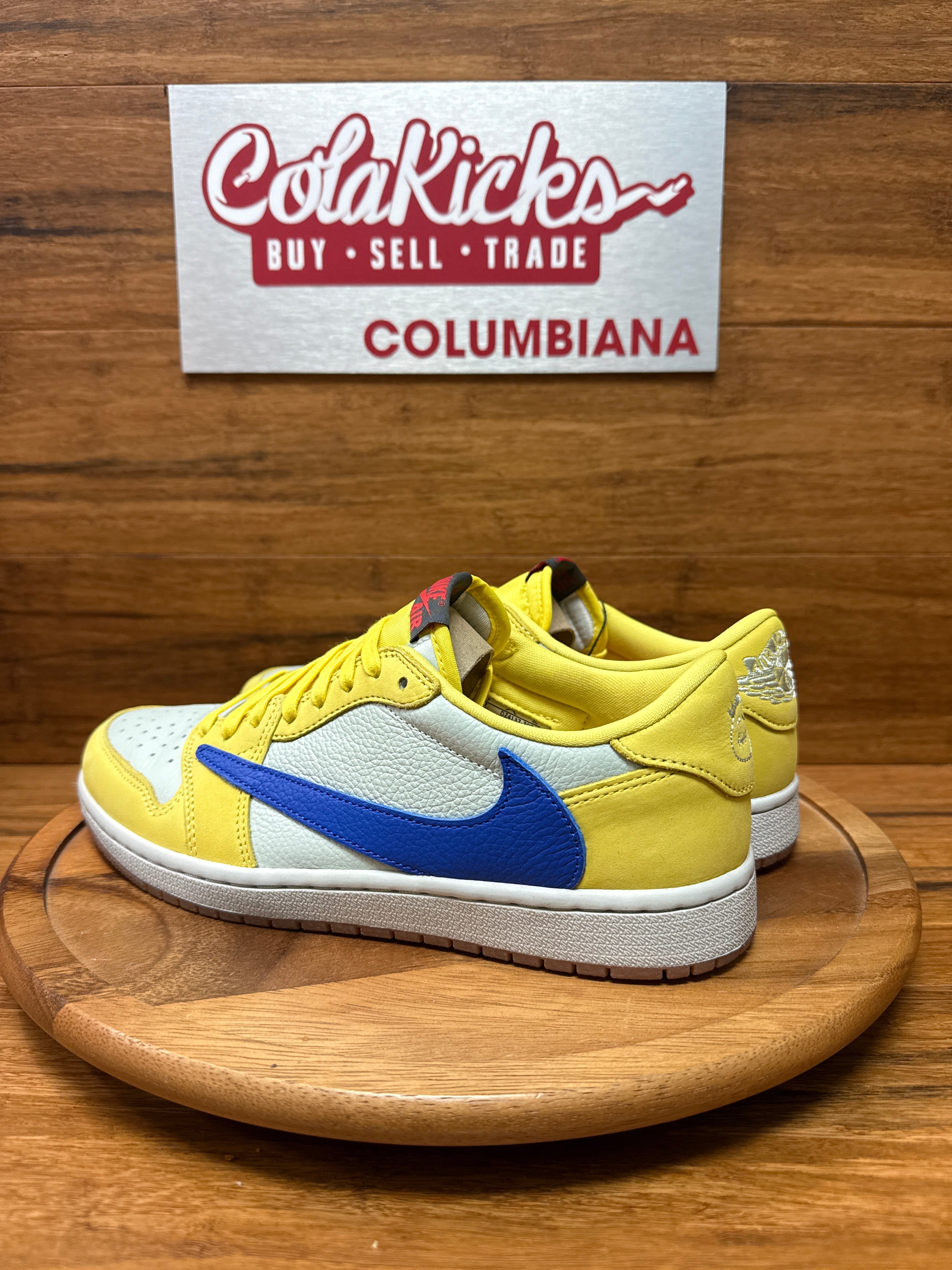 Jordan 1 Retro Low OG SP Travis Scott Canary (Women's)