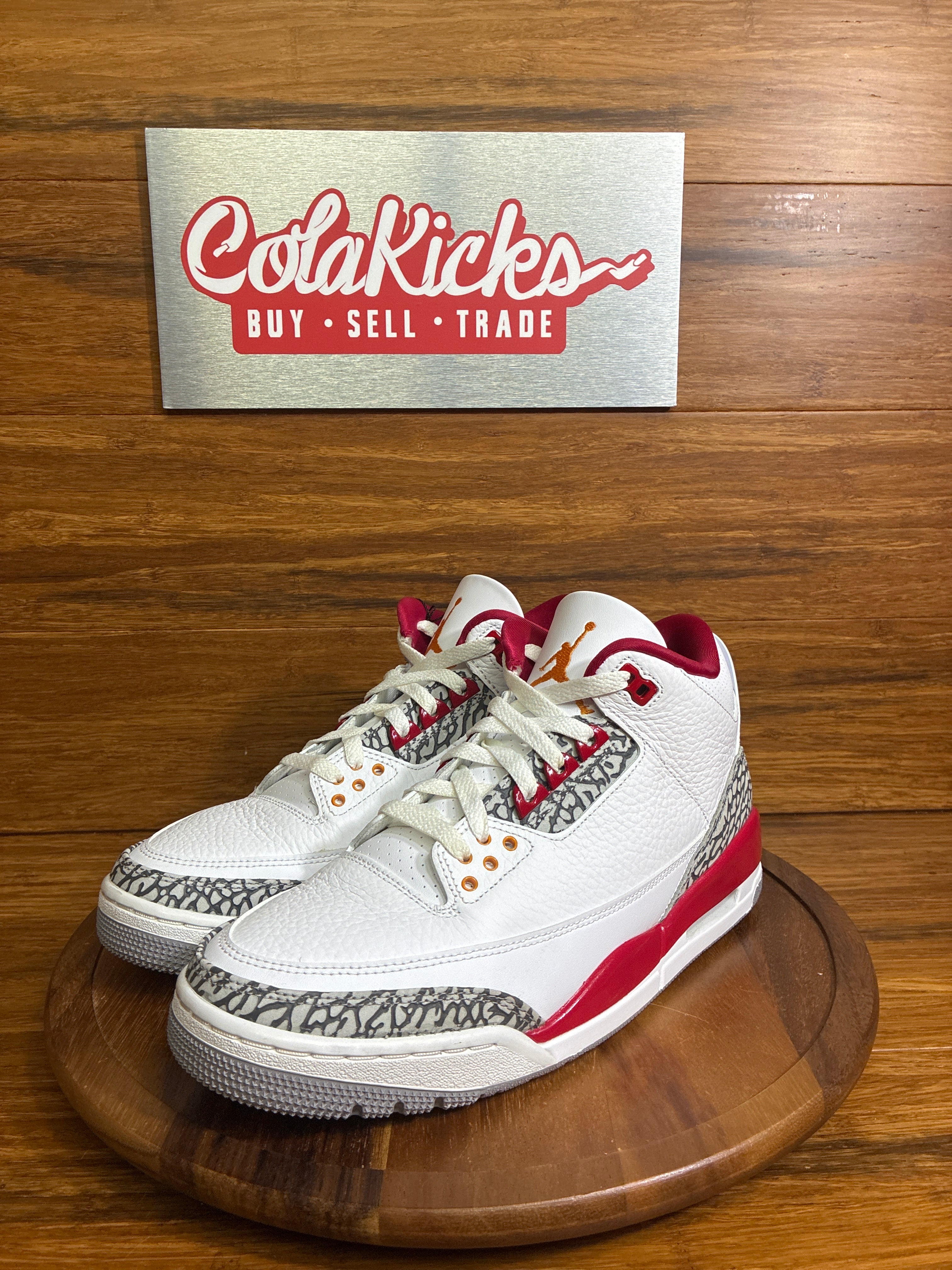 Jordan 3 Retro Cardinal Red