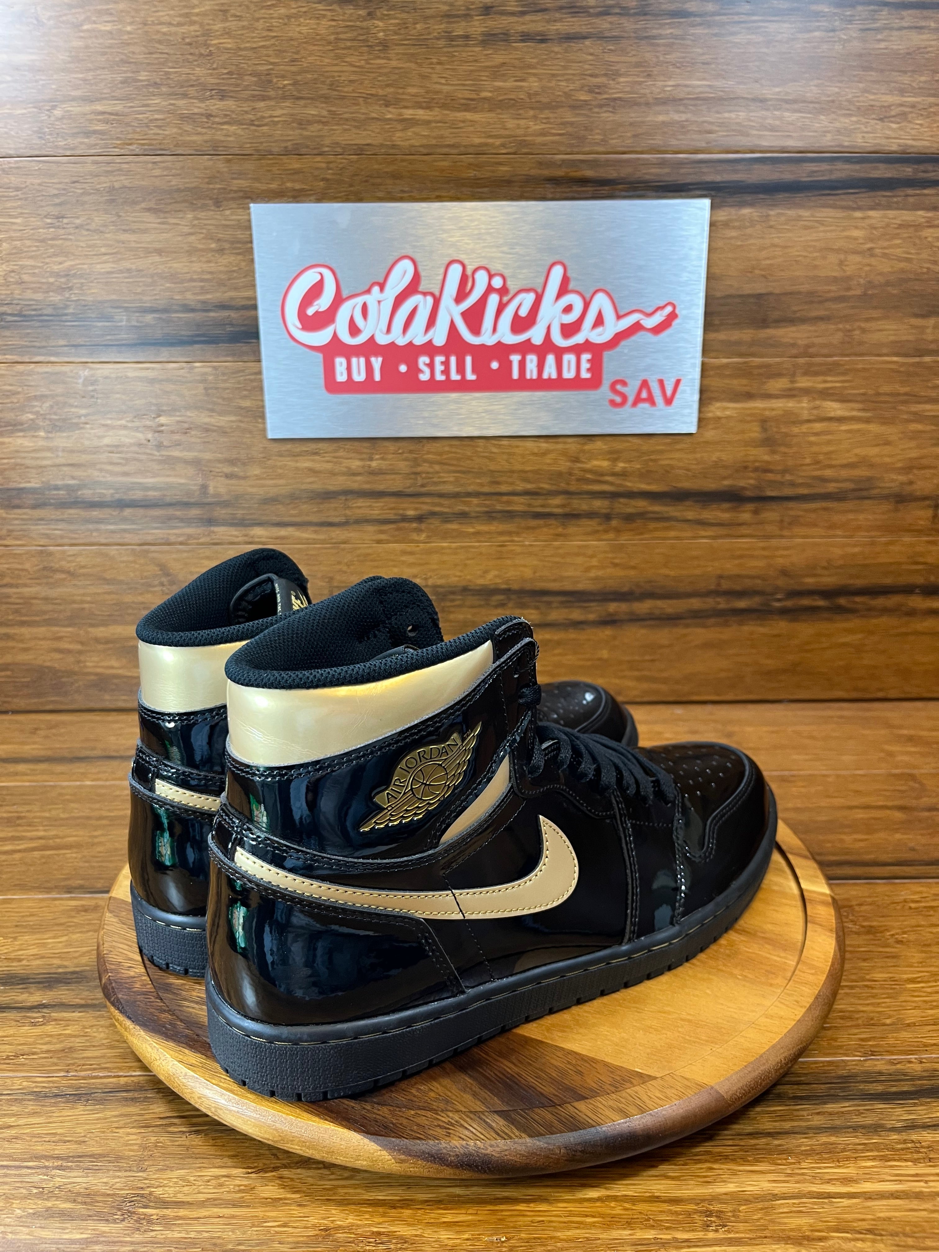 Jordan 1 Retro High Black Metallic Gold (2020)