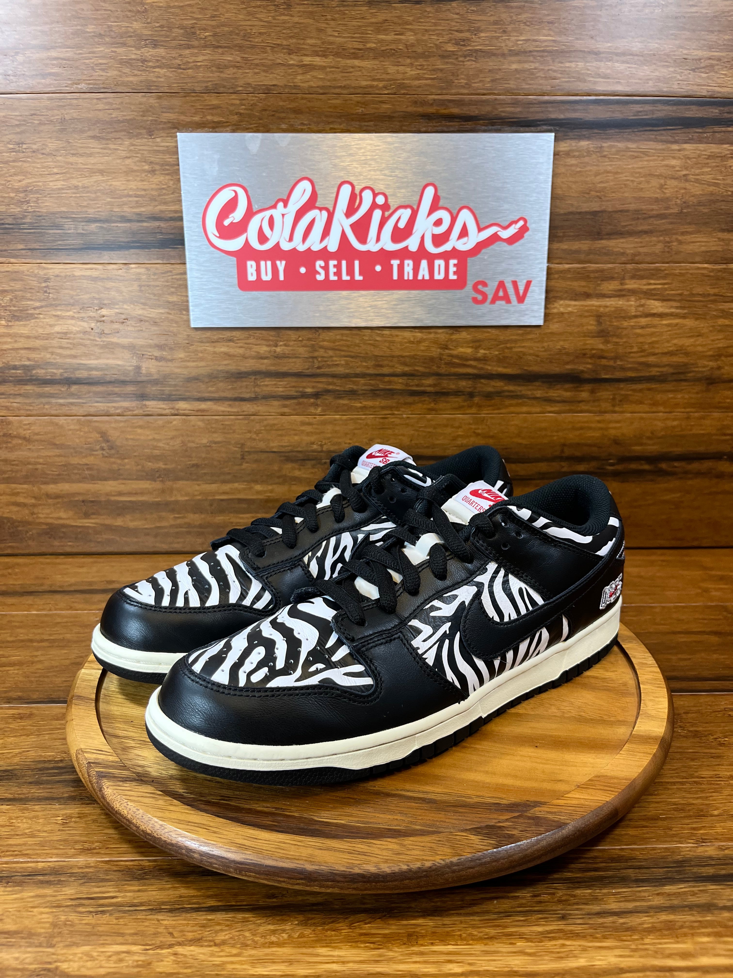 Nike SB Dunk Low OG QS Quartersnacks Zebra