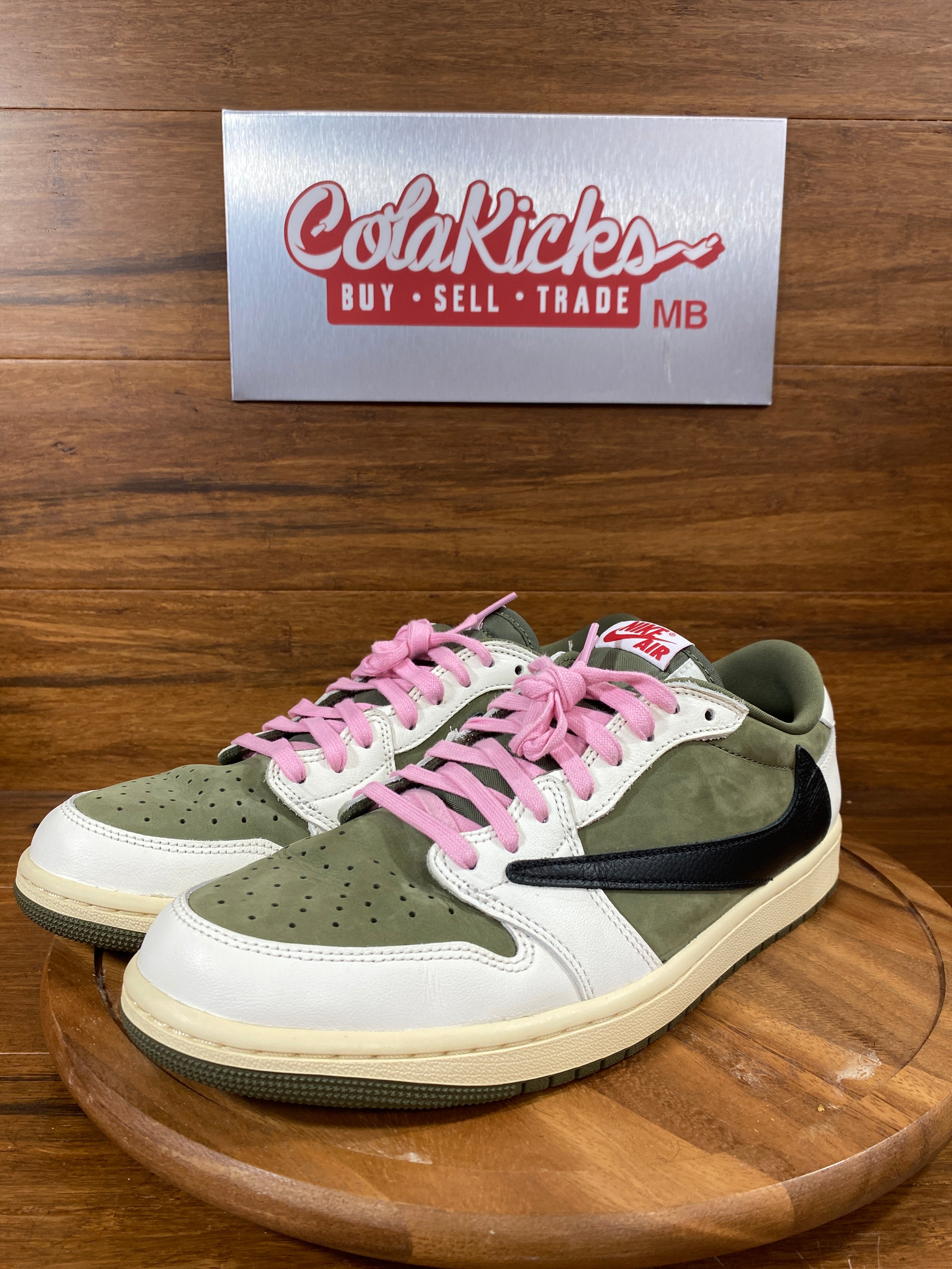 Jordan 1 Retro Low OG SP Travis Scott Medium Olive