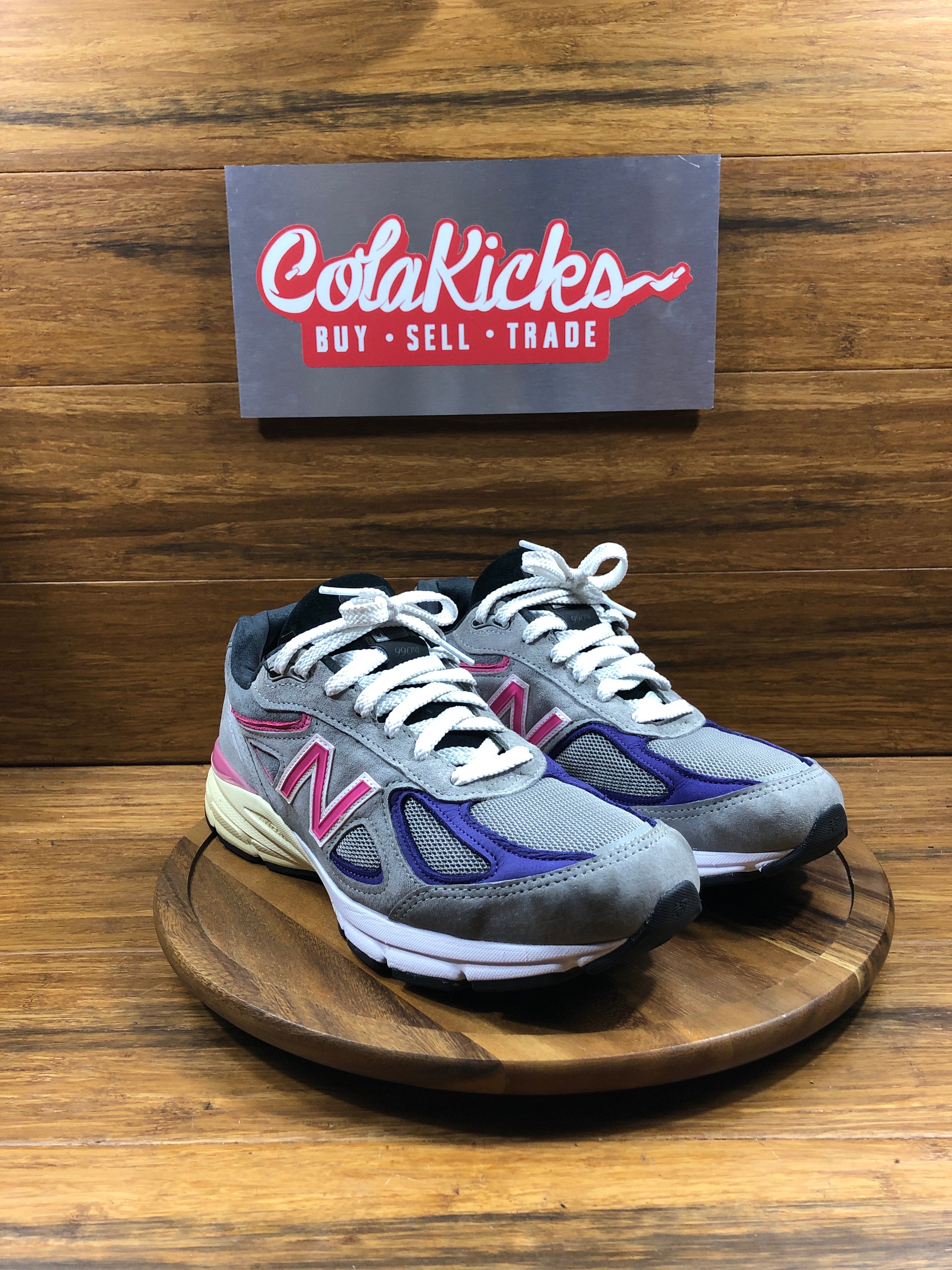 New Balance 990v4 Kith United Arrows & Sons (with Socks)