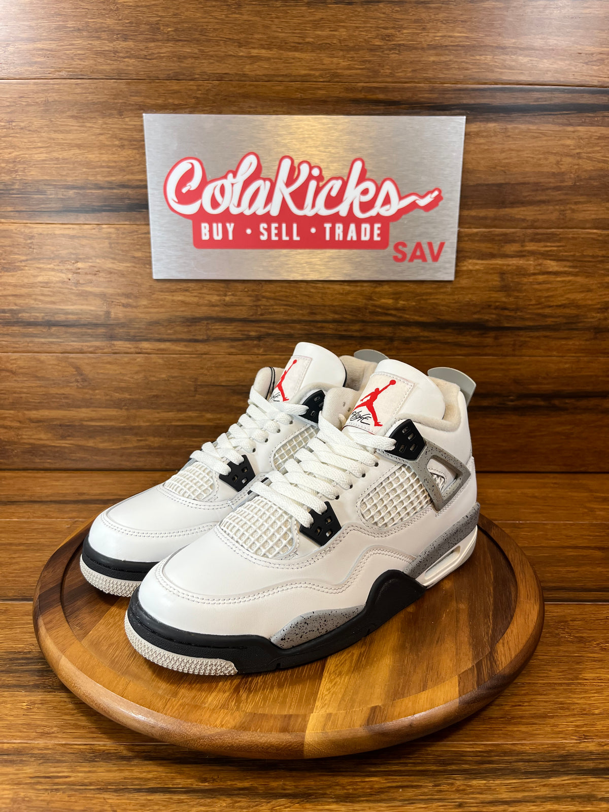 Jordan 4 Retro White Cement (2025) (GS)