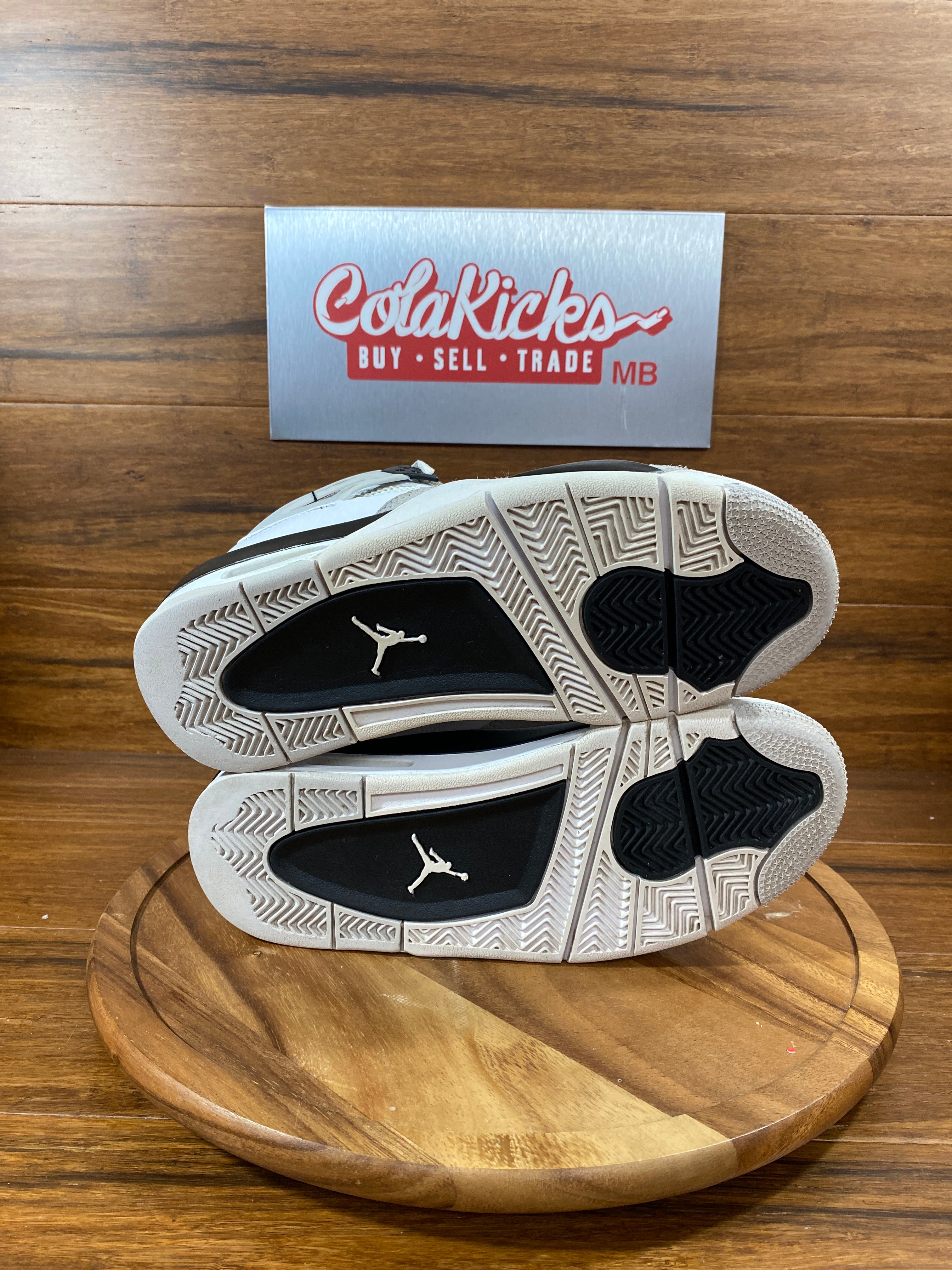 Jordan 4 Retro Military Black (GS)