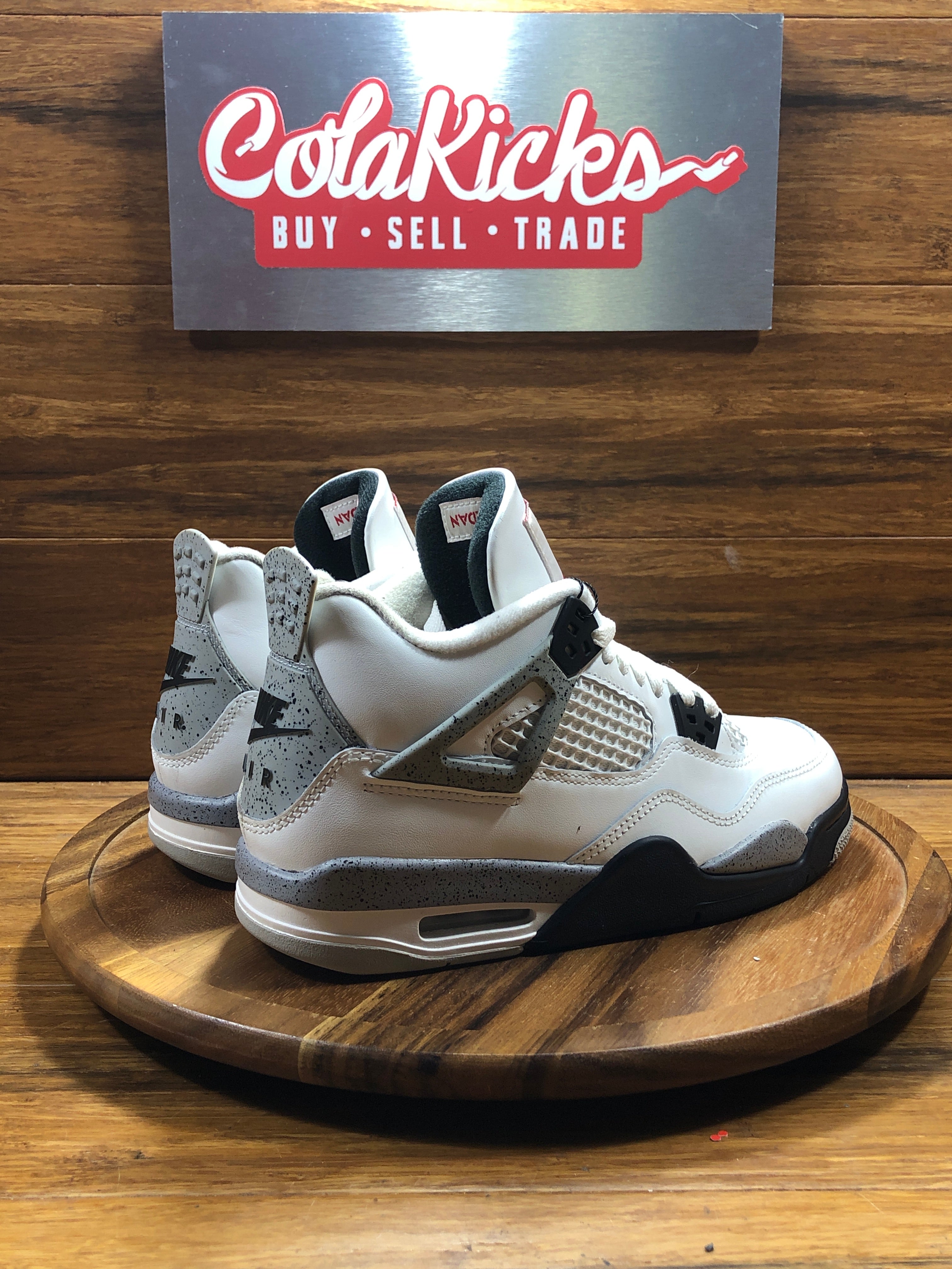 Jordan 4 Retro White Cement (2025) (GS)
