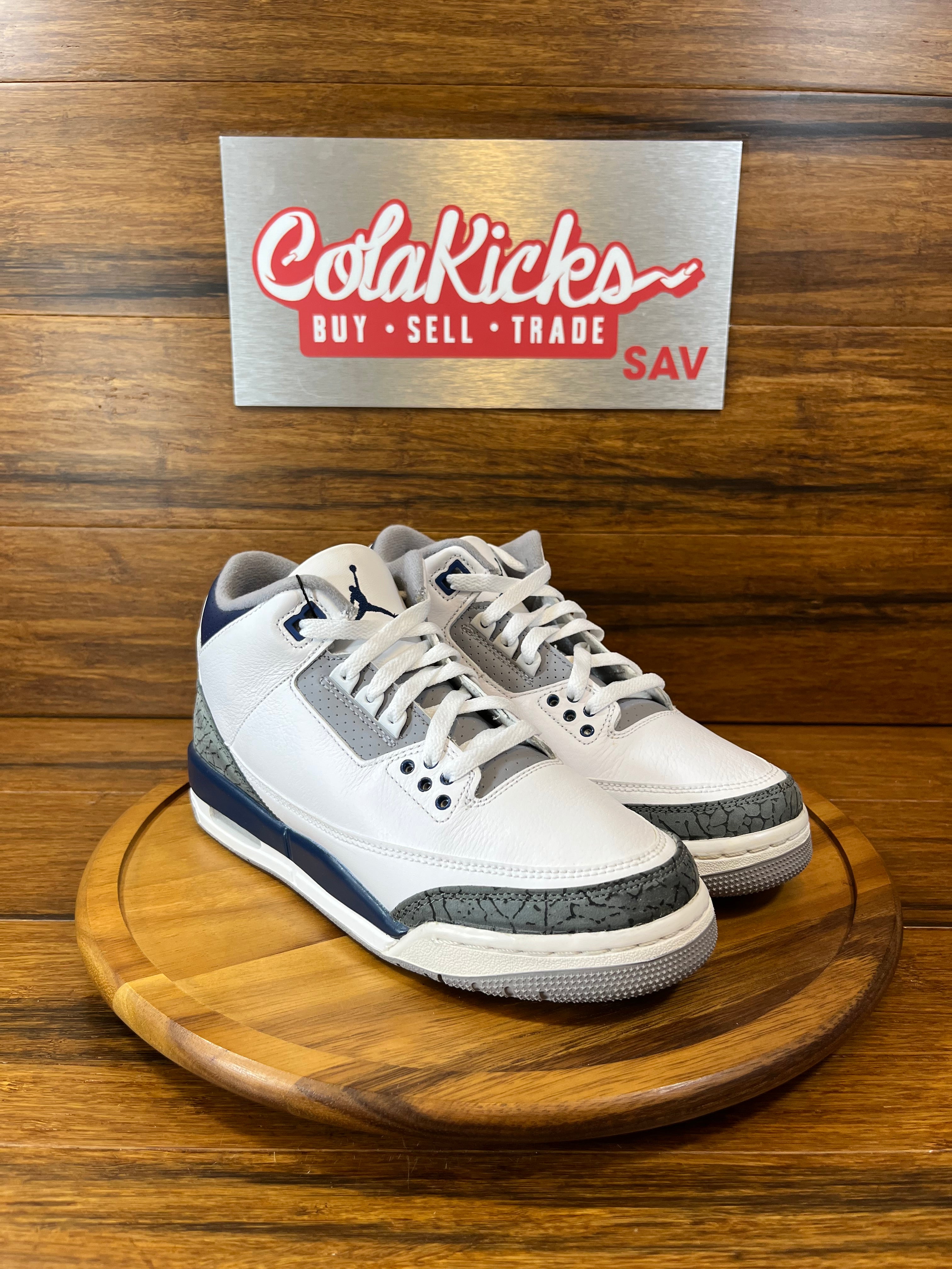 Jordan 3 Retro Midnight Navy (GS)