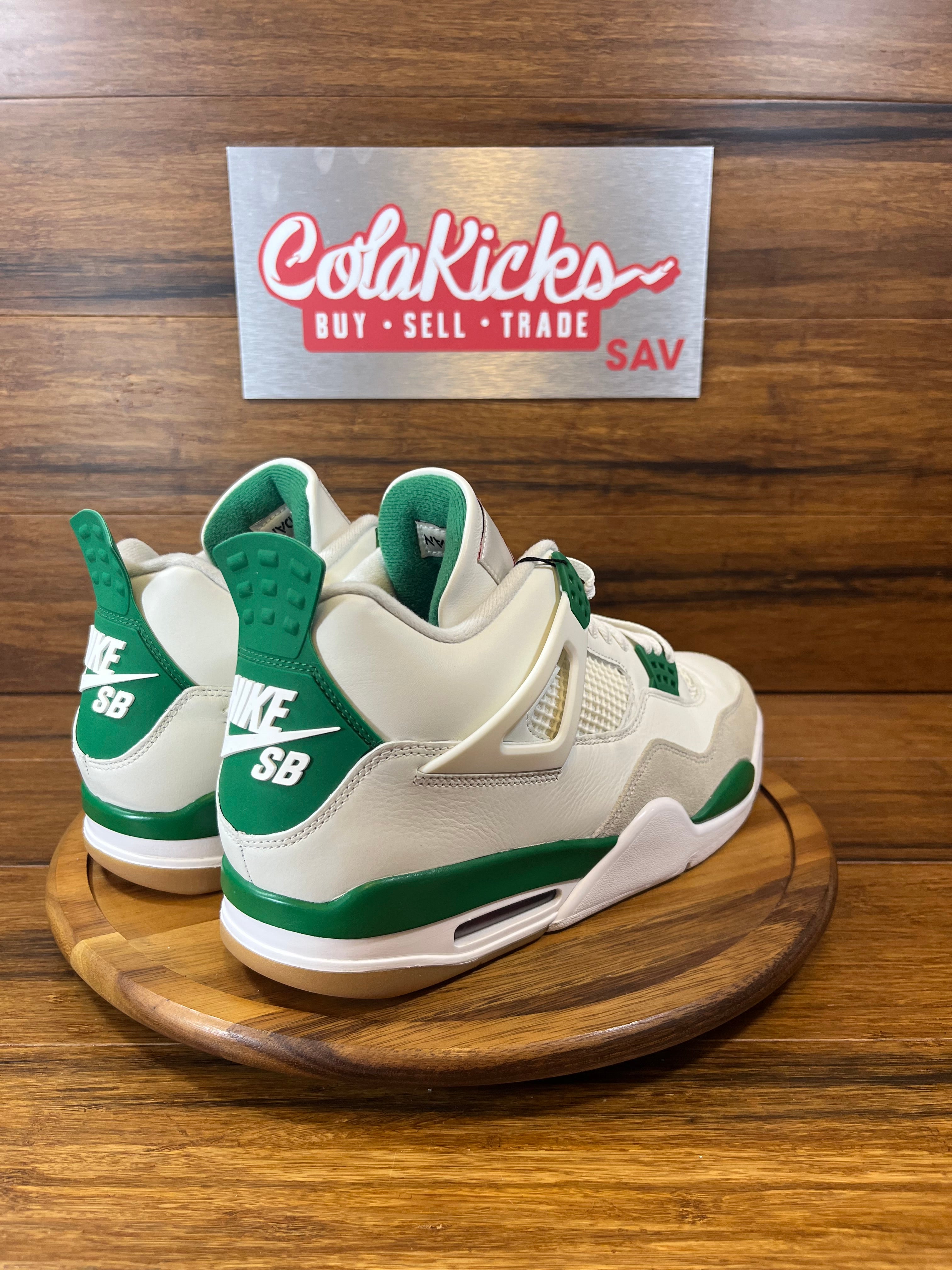 Jordan 4 Retro SB Pine Green