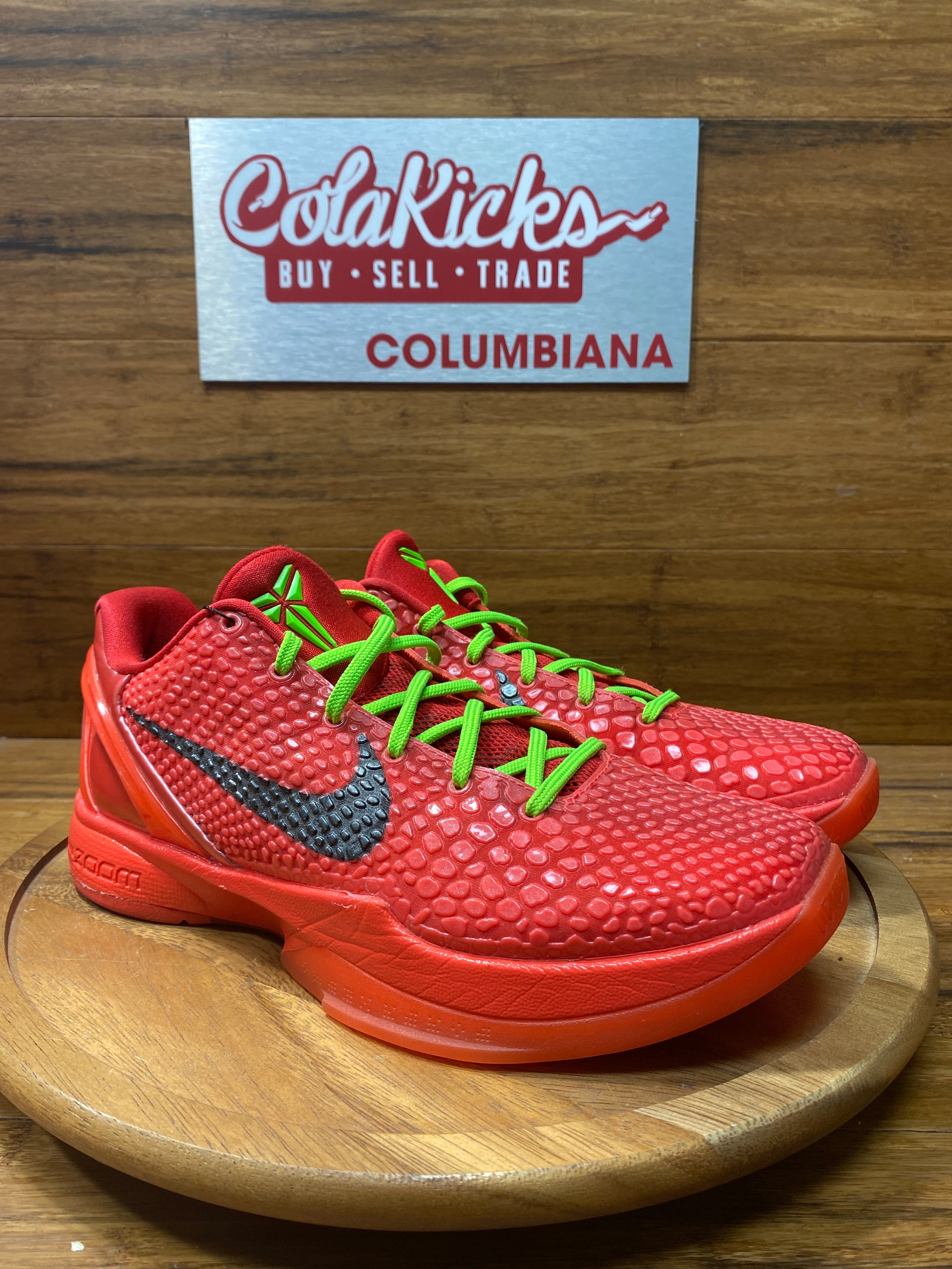 Nike Kobe 6 Protro Reverse Grinch