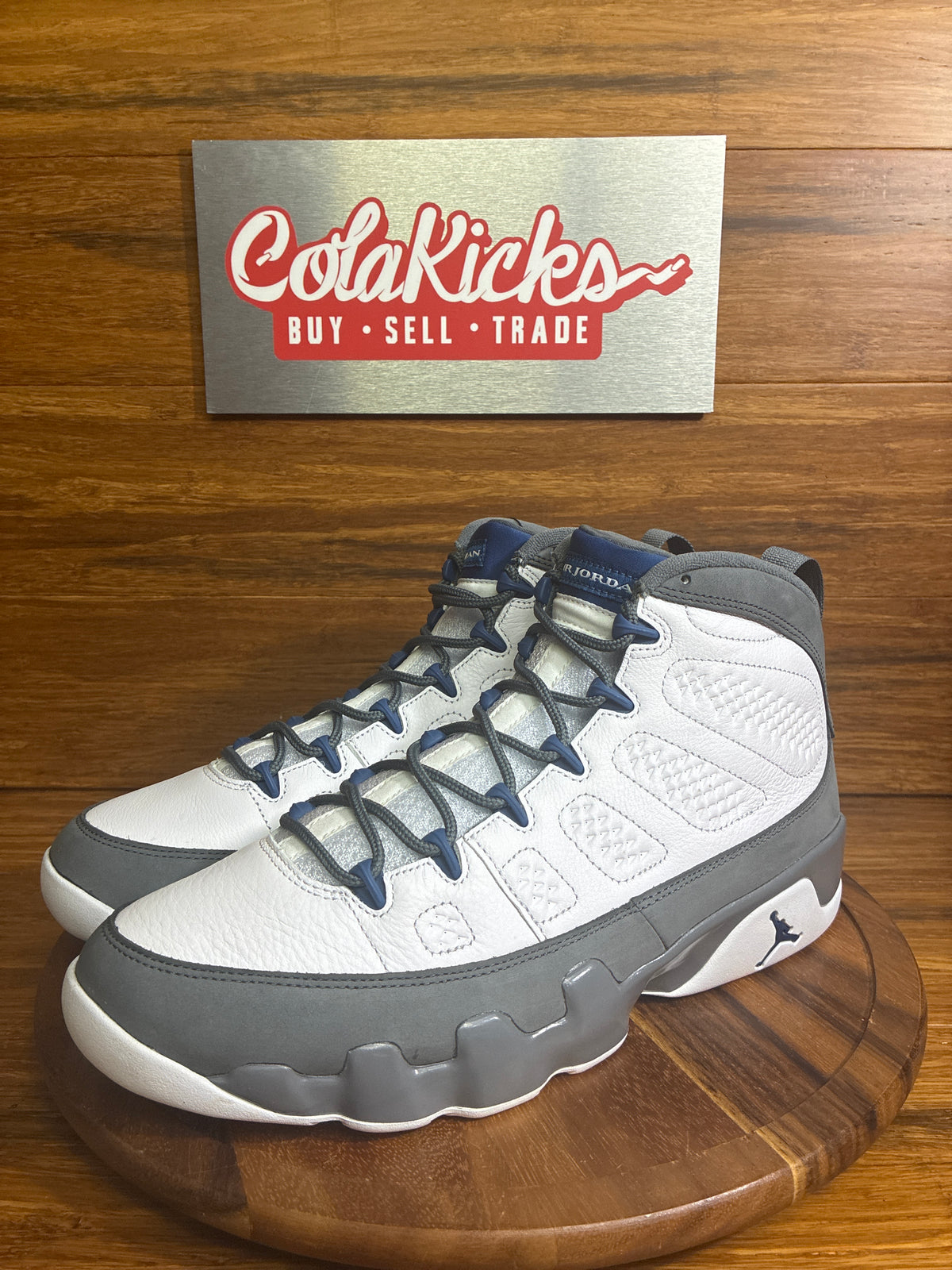 Jordan 9 Retro Flint Grey French Blue (2026)