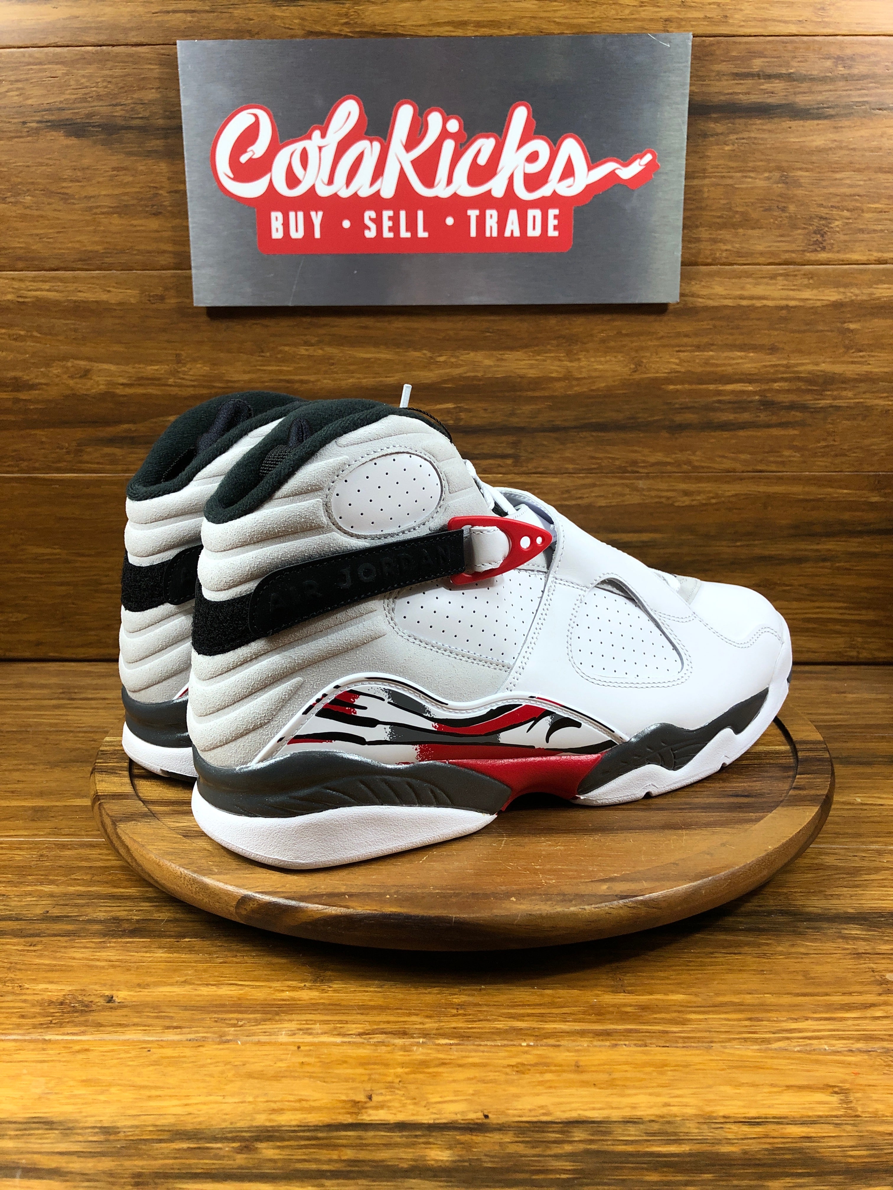 Jordan 8 Retro White True Red (2025)