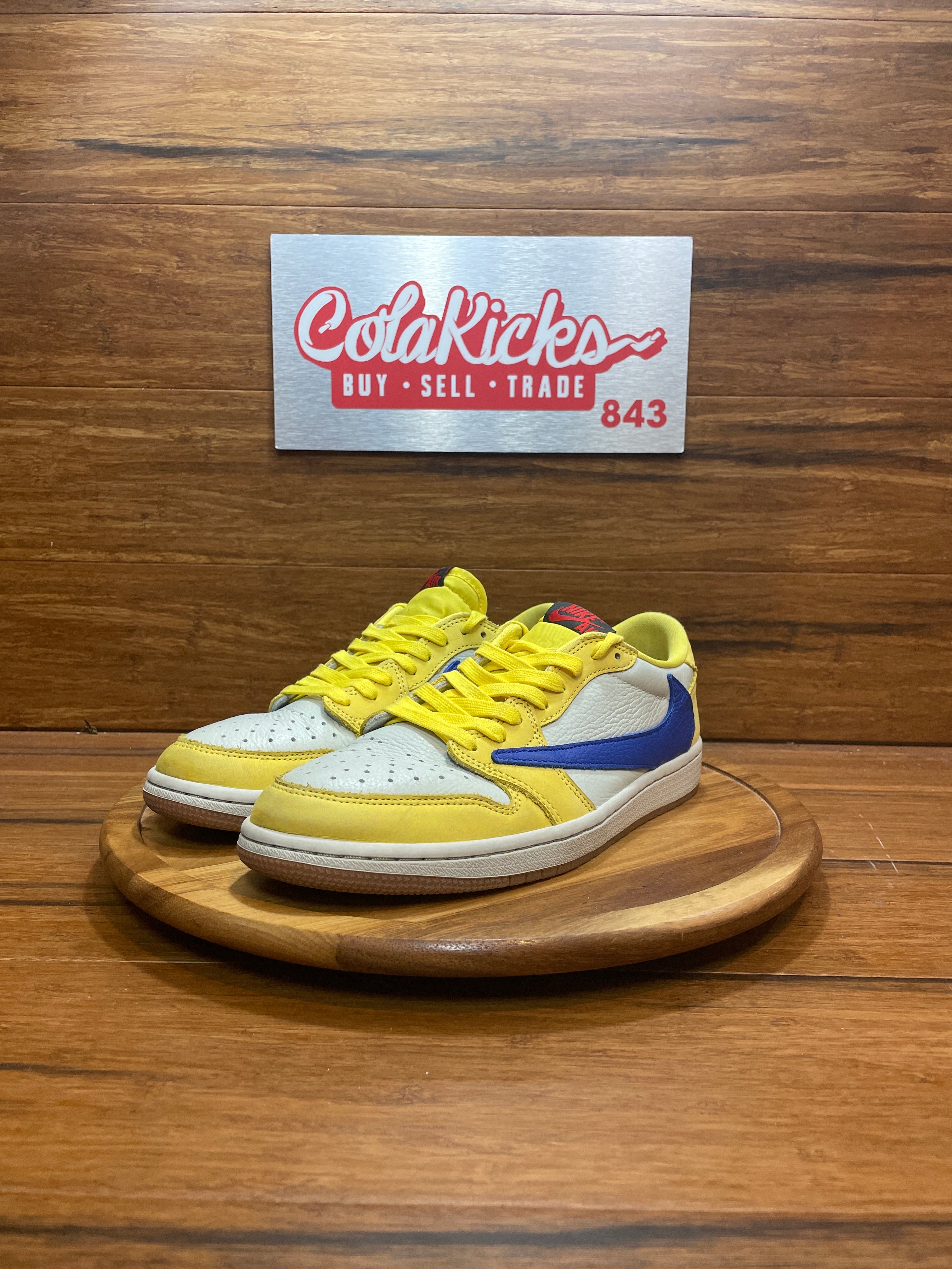 Jordan 1 Retro Low OG SP Travis Scott Canary (Women's)