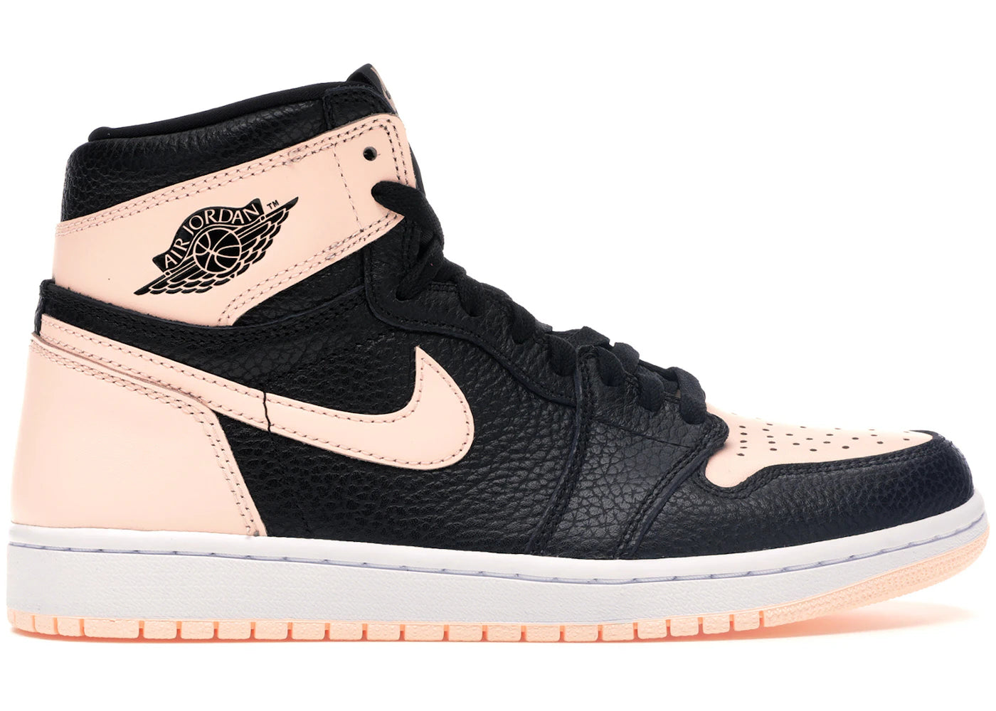 (BF $50) Jordan 1 Retro High Black Crimson Tint