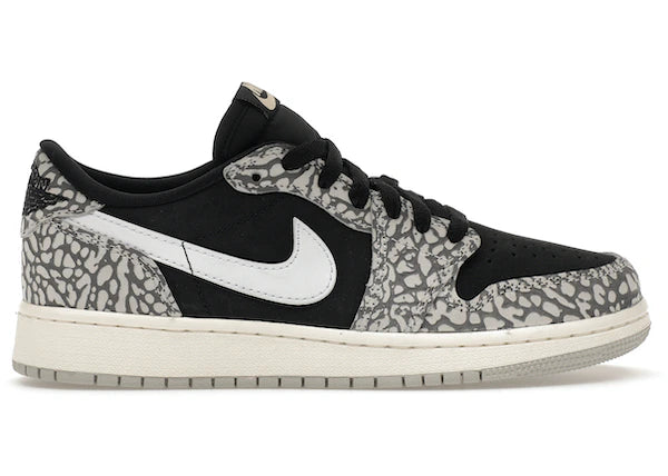 Jordan 1 Retro Low OG Black Cement (GS)