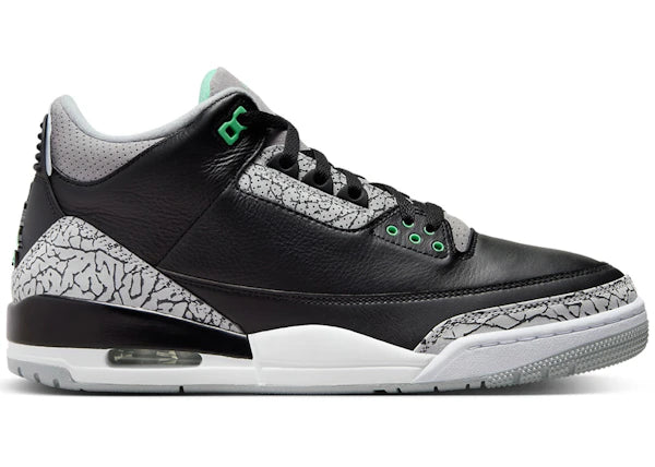 Jordan 3 Retro Green Glow