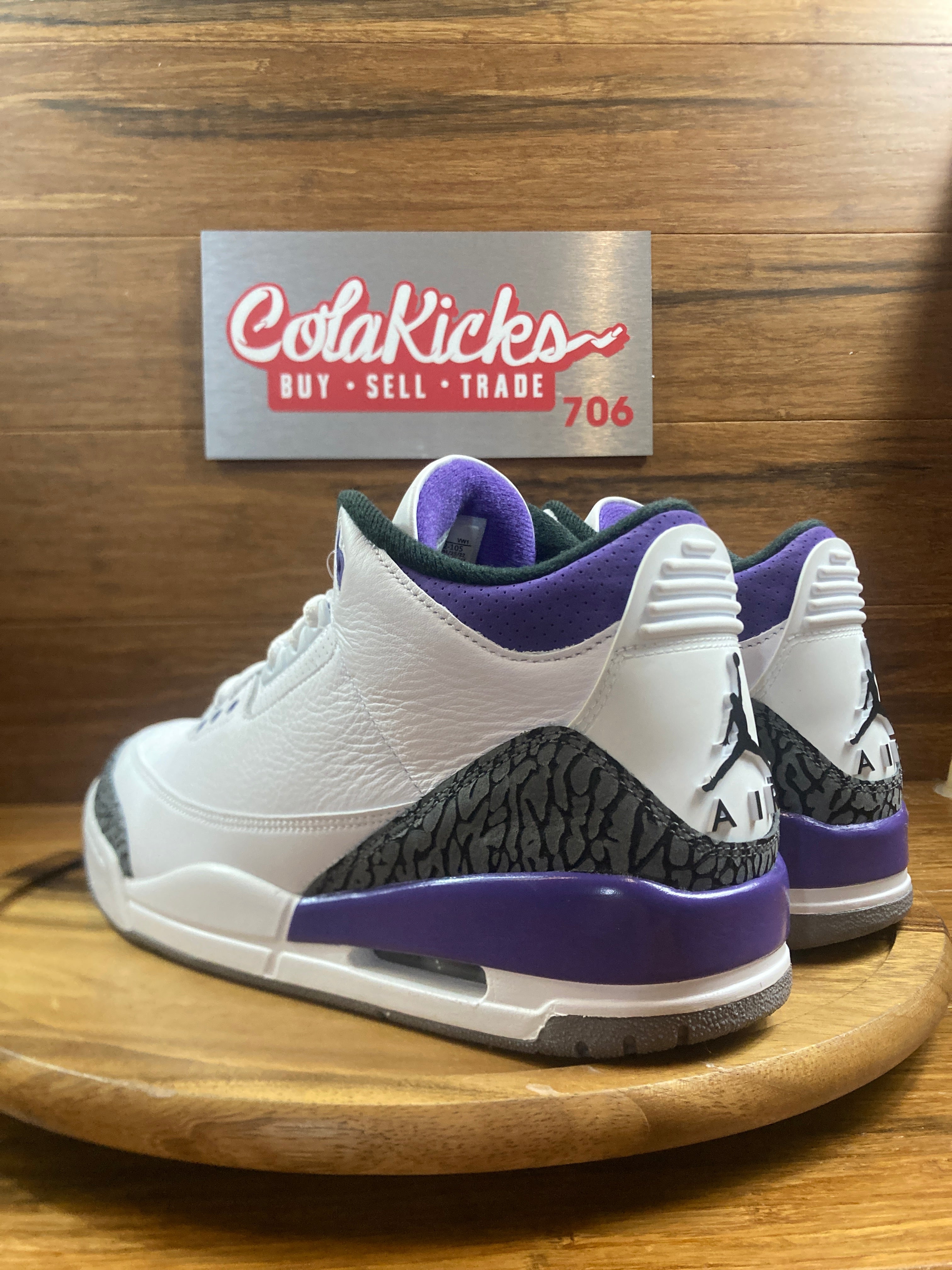 Jordan 3 Retro Dark Iris
