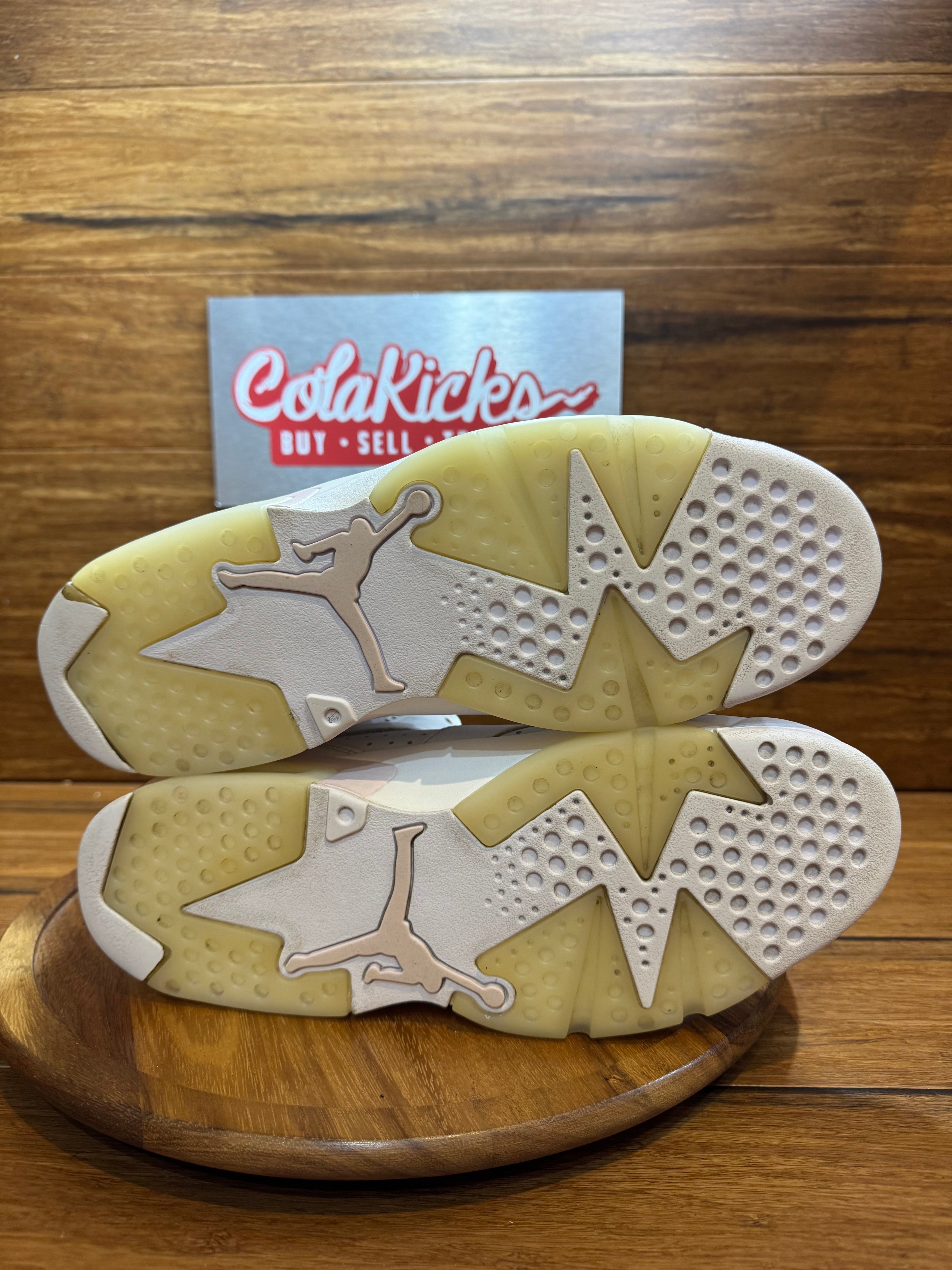 Jordan 6 Retro Gold Hoops (Women's)