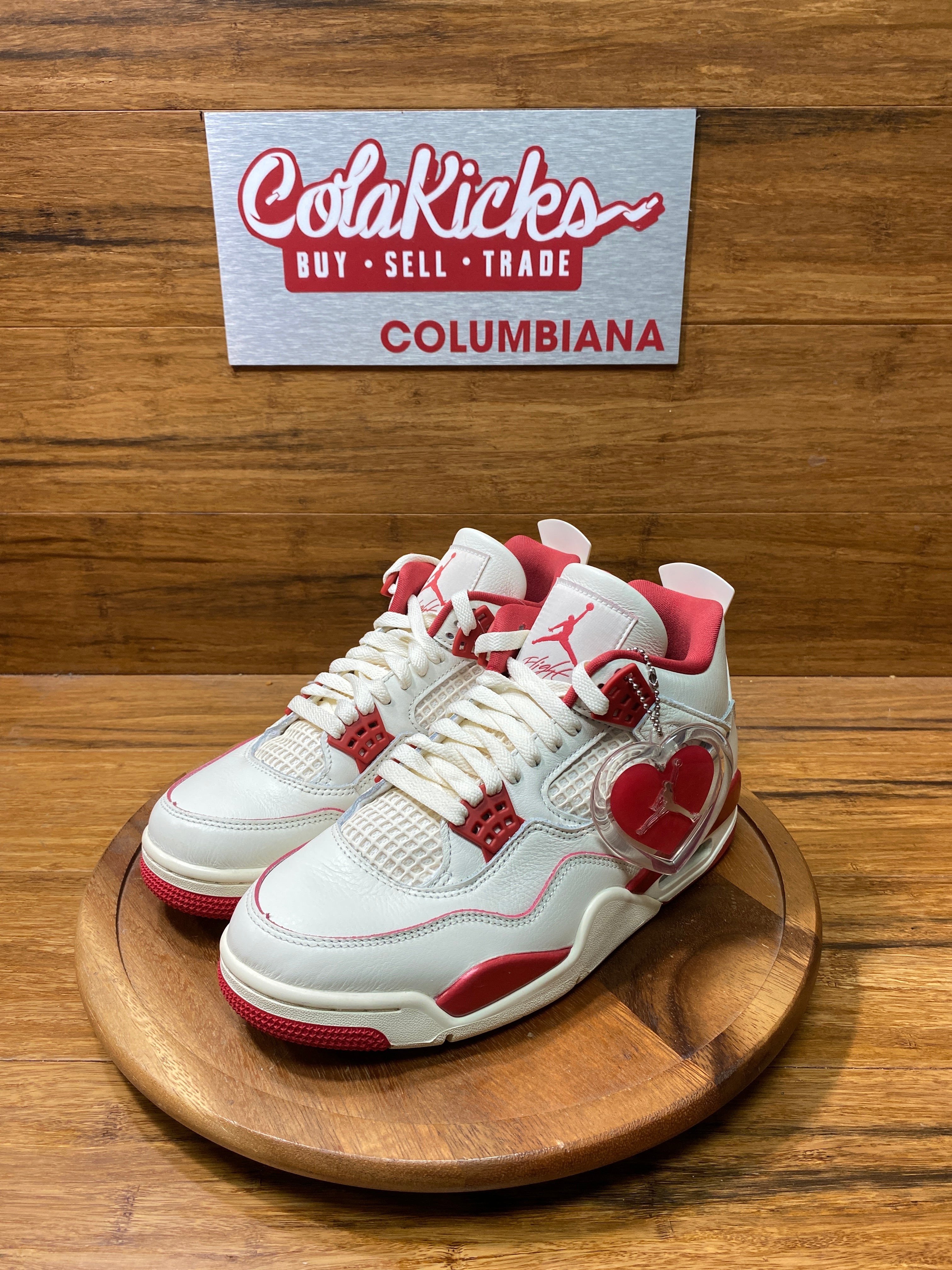 Jordan 4 Retro Valentine's Day Sierra Red (Women's)