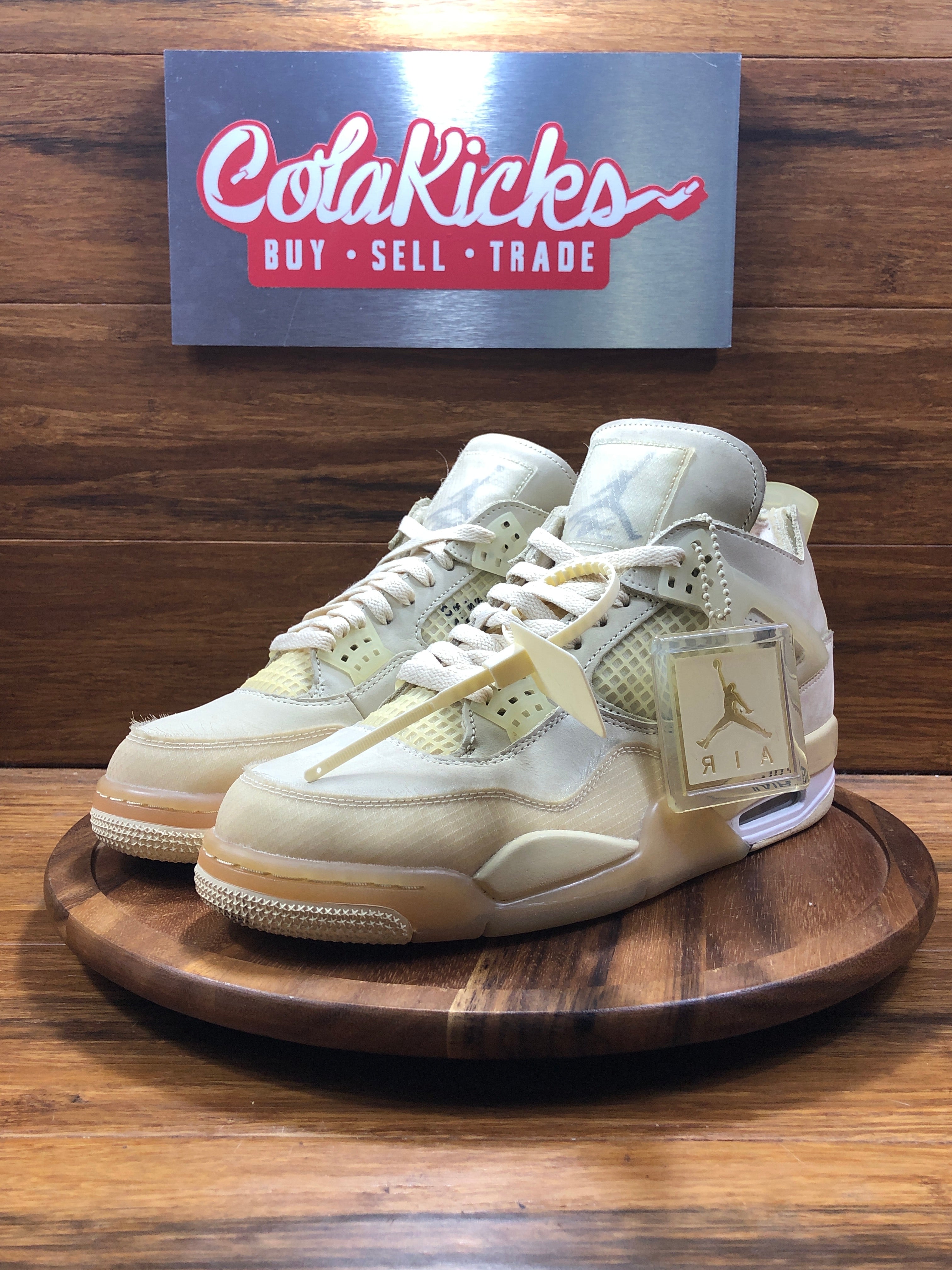 Jordan 4 Retro Off-White Sail (Women's)
