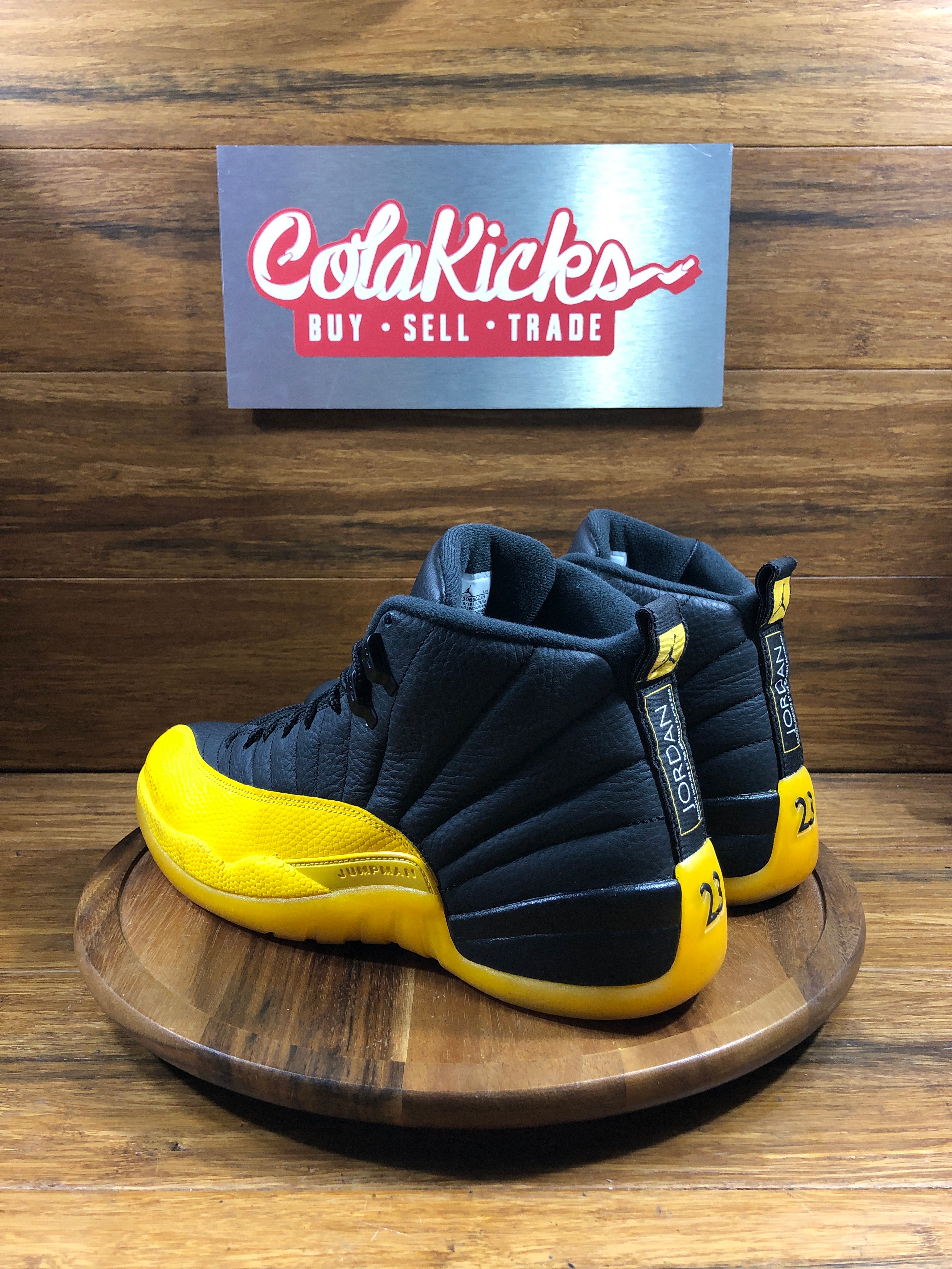 Jordan 12 Retro Black University Gold