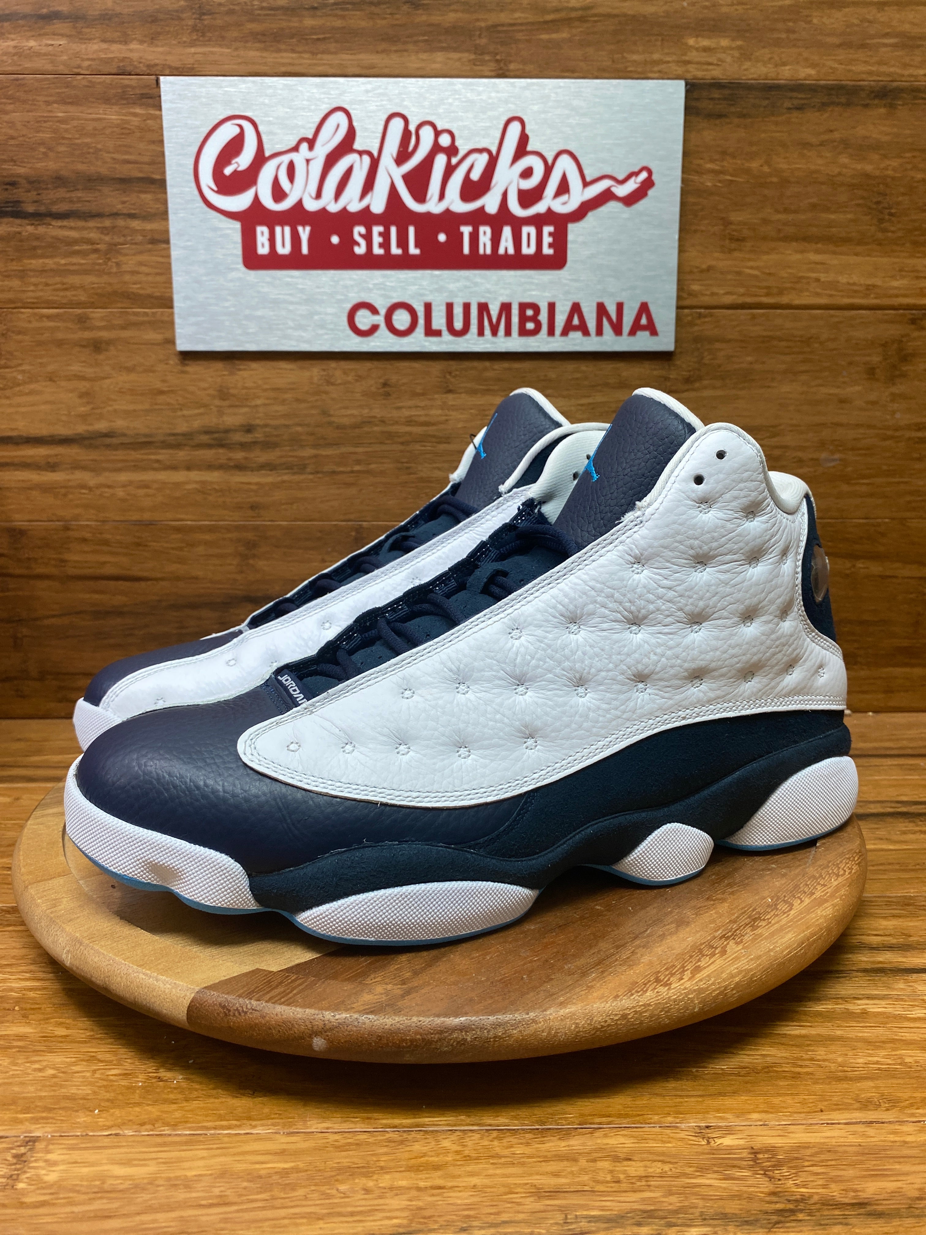 Jordan 13 Retro Obsidian Powder Blue White